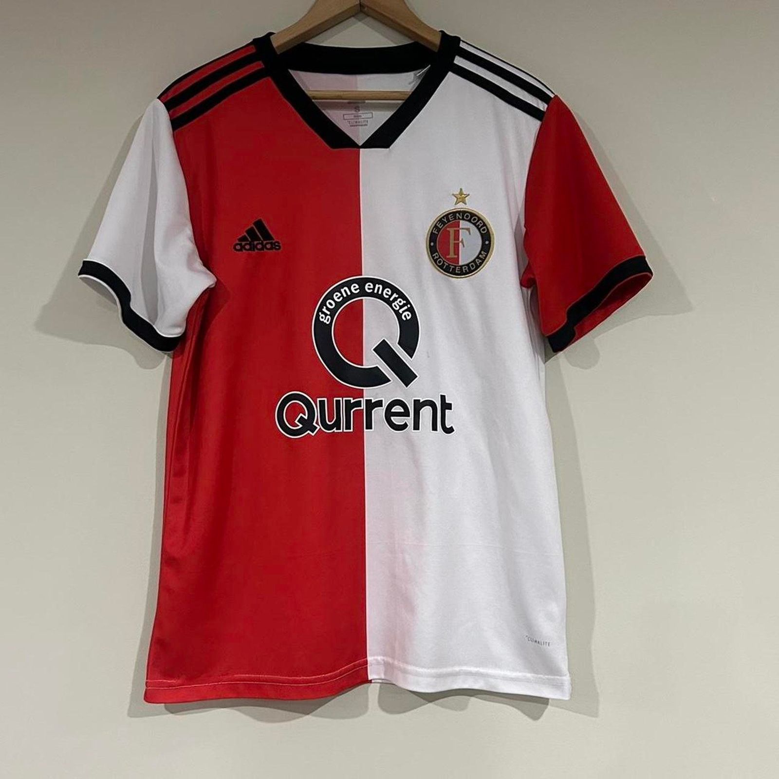 Adidas 2018 Adidas Feyenoord Soccer Football Jersey Size US S / EU 44-46 / 1 - 1 Thumbnail