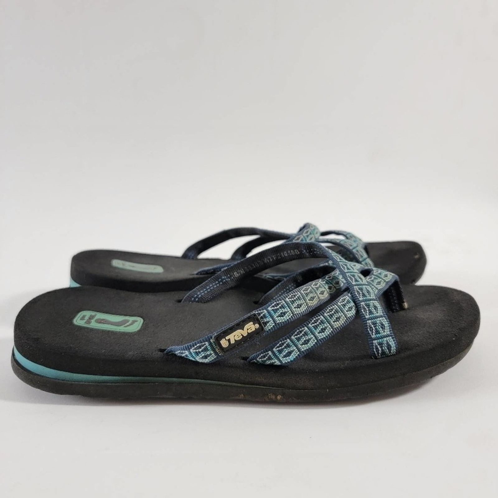 Teva Teva Olowahu Mush Flip Flop Sandals - 7 Size US 7 / IT 37 - 6 Thumbnail
