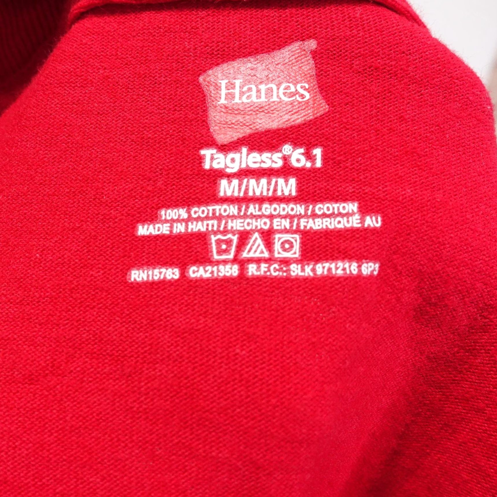 Hanes VINTAGE Hanes Memphis T-Shirt Men Medium Red Beale Street Blues Music Guitar Graphic 90s Souvenir Size US M / EU 48-50 / 2 - 6 Thumbnail