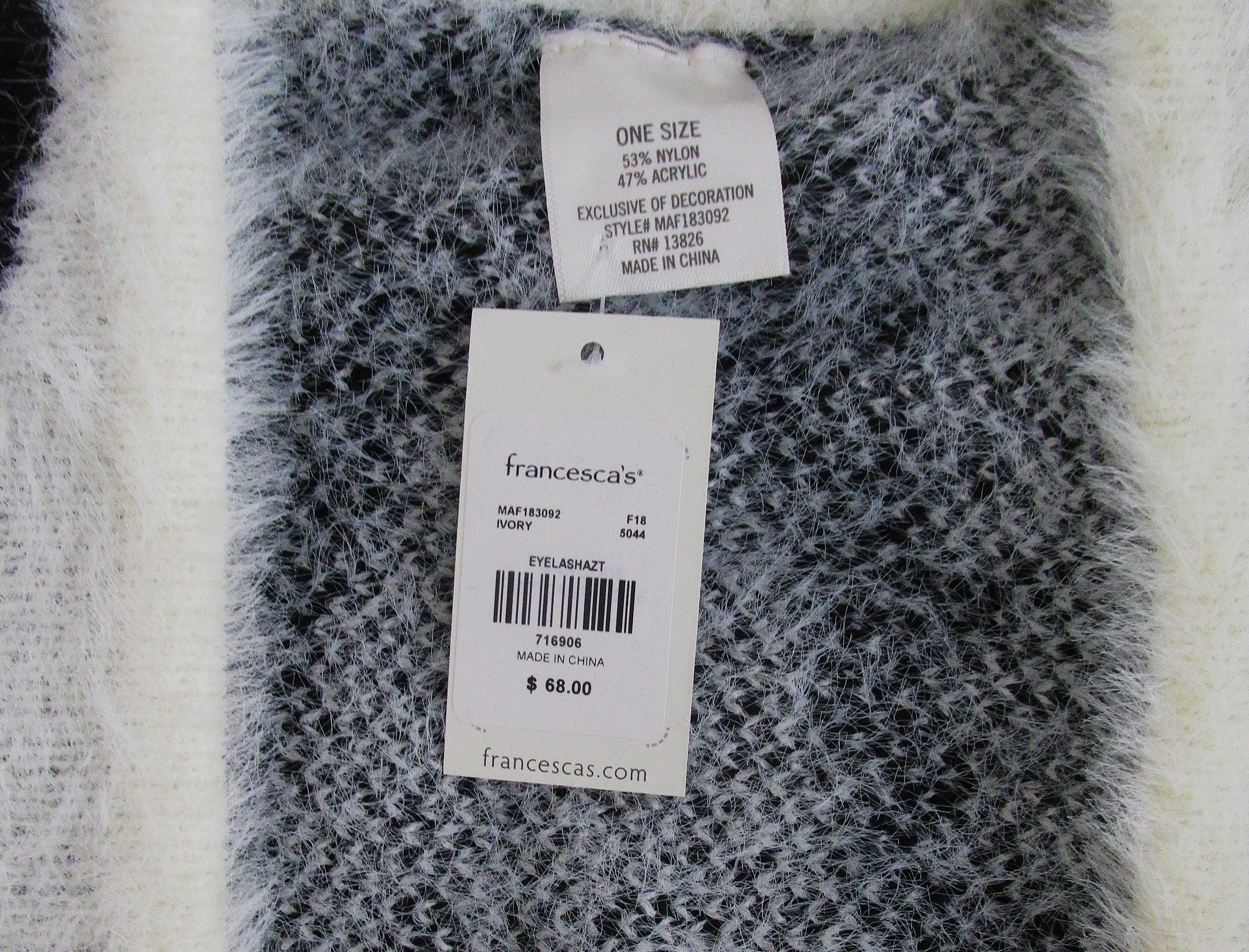 Other Francesca's (NWT) Tribal Design Cardigan Sweater-One Size Size ONE SIZE - 2 Thumbnail