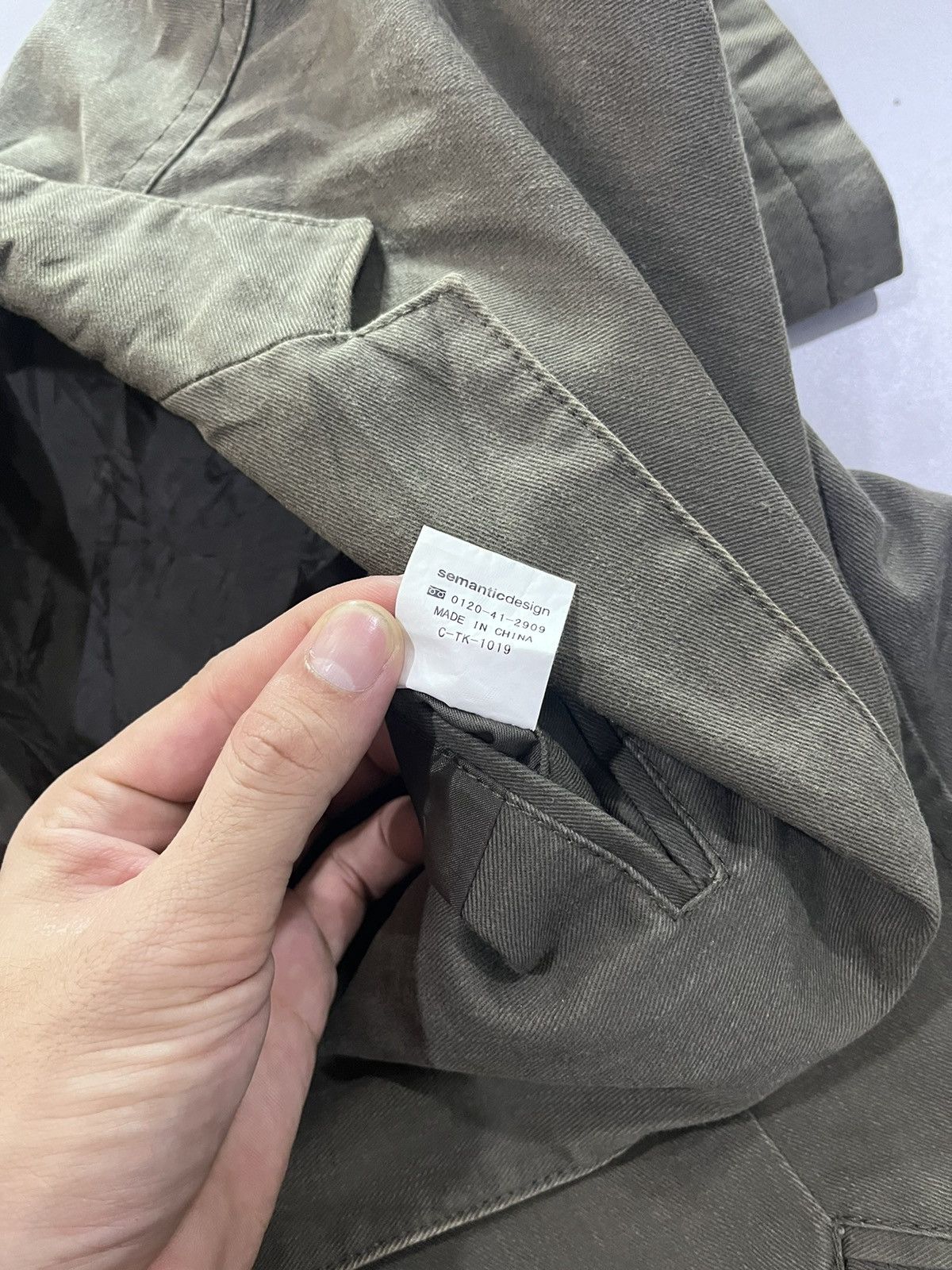 If Six Was Nine Semantic Design Sunfaded Blazer Jacket Size US L / EU 52-54 / 3 - 10 Thumbnail