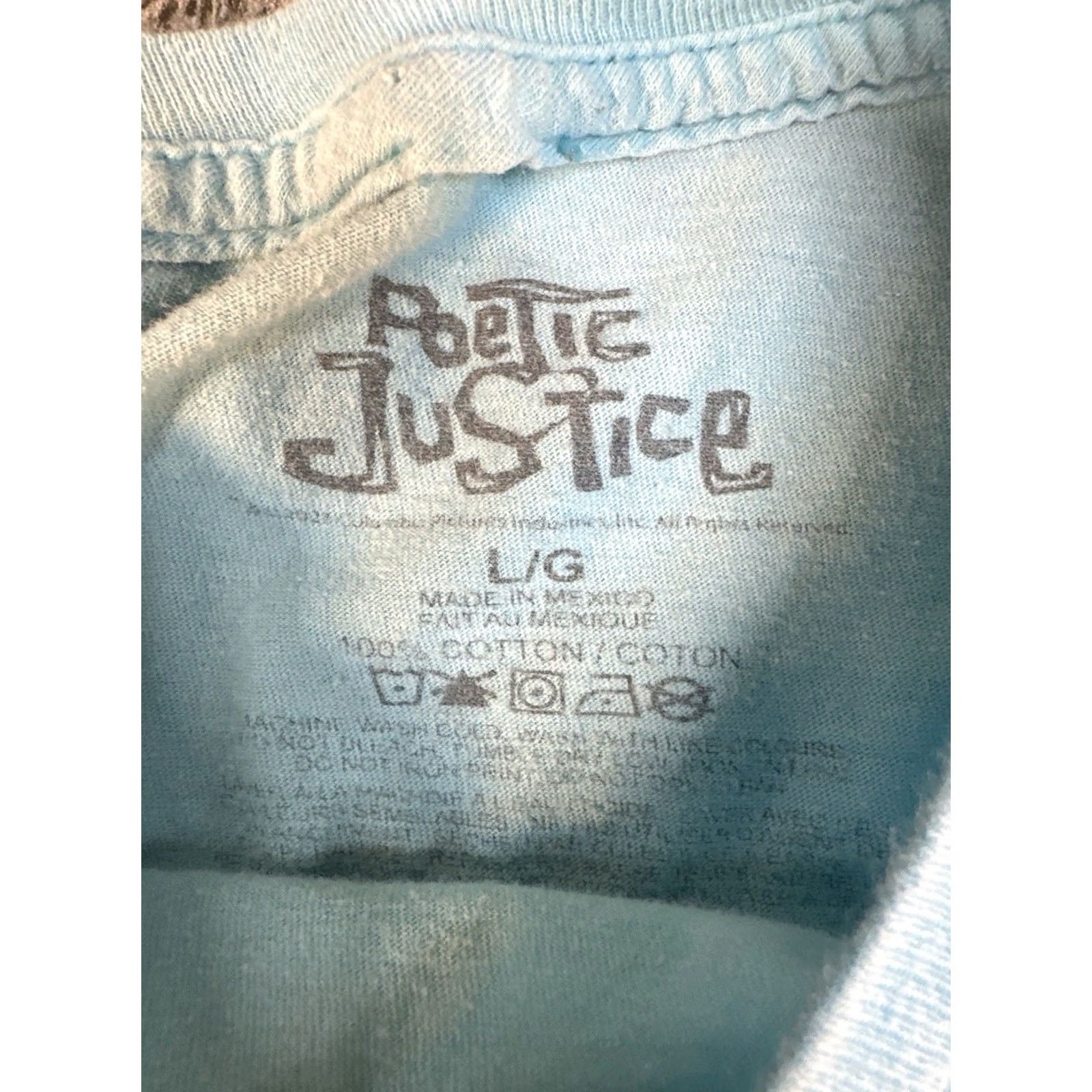 Vintage Tupac Poetic Justice Graphic Tee Hip Hop Size L Men Blue Shirt/ Tshirt Size US L / EU 52-54 / 3 - 2 Thumbnail