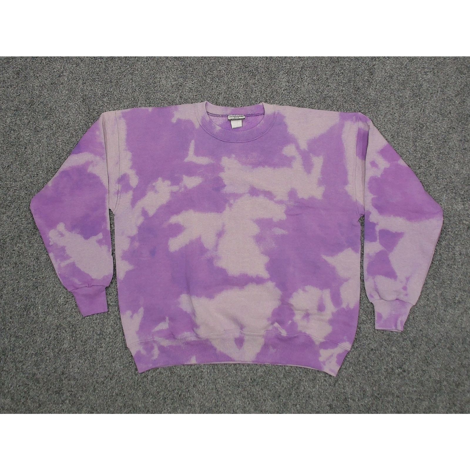 Vintage Lee / Vintage 90s Boxy Custom Bleach Heavyweight Sweatshirt Size XL / US 12-14 / IT 48-50 - 3 Thumbnail