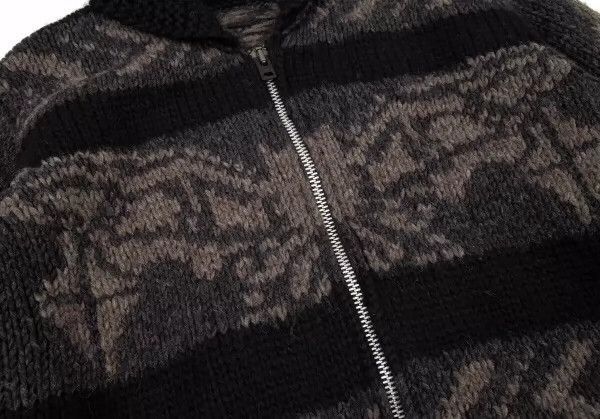 Yohji Yamamoto yohji yamamoto 2003aw wool knit zipper sweater-2505 Size US L / EU 52-54 / 3 - 3 Thumbnail