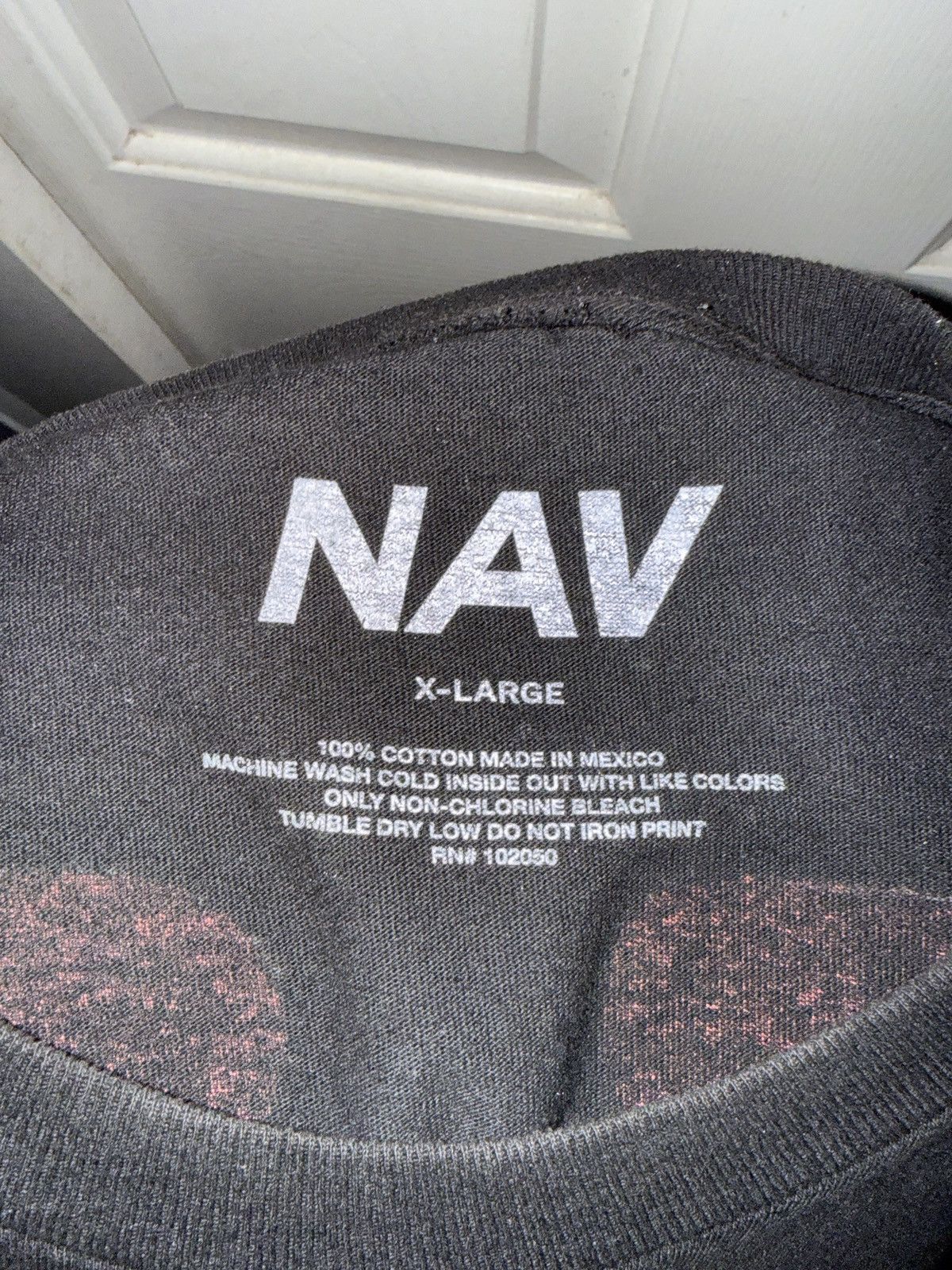 Vlone Nav x Vlone Bad Habits But Good Intentions Tee Size US XL / EU 56 / 4 - 4 Thumbnail