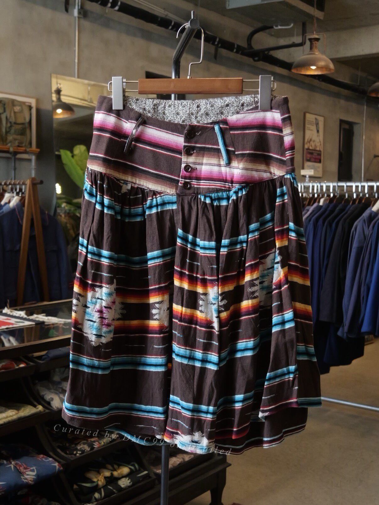 Kapital Kapital Navajo Totem Skort Size 30" / US 8 / IT 44 - 1 Thumbnail