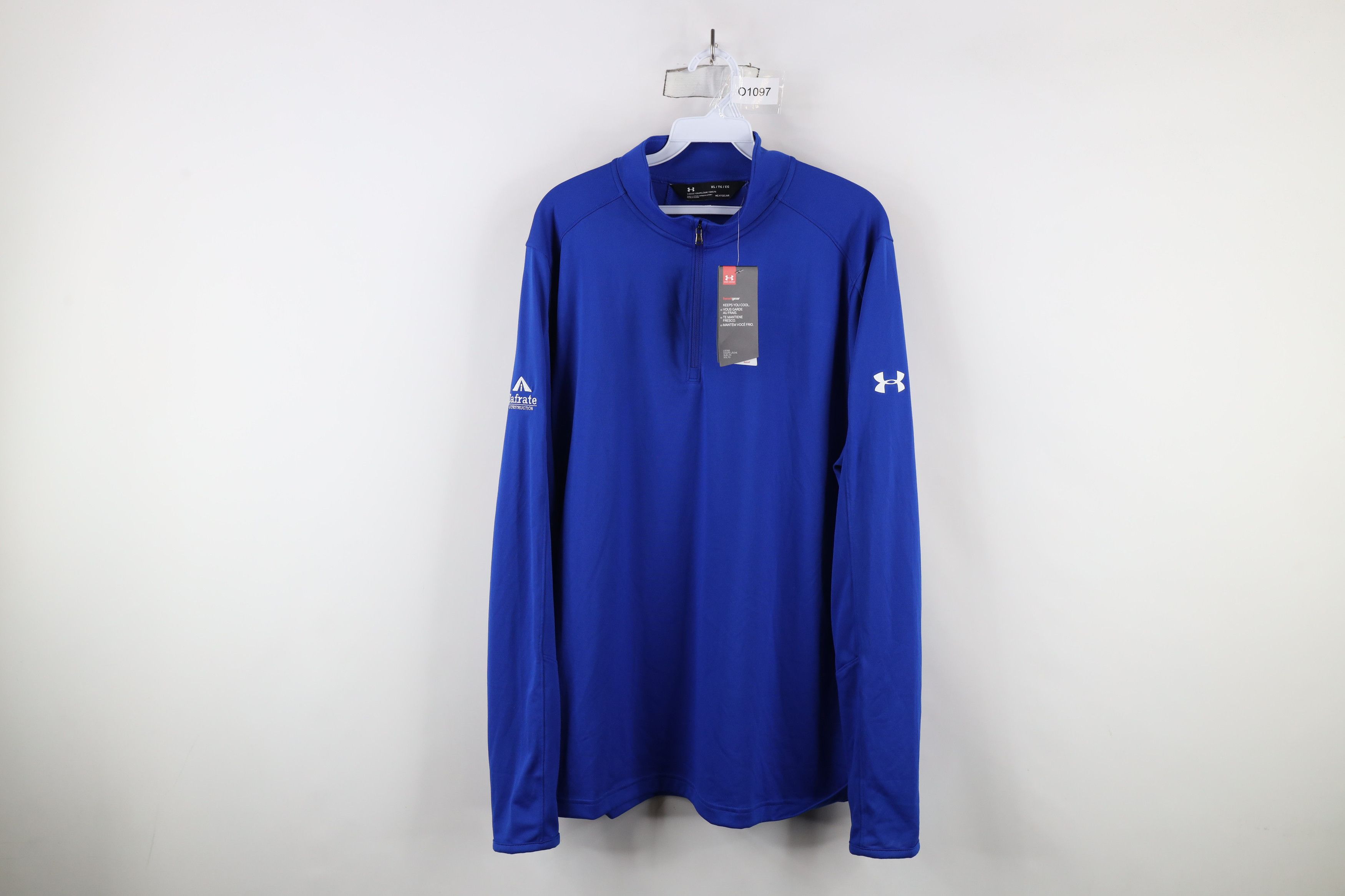 Under Armour × Vintage New Under Armour Long Sleeve Half Zip Pullover Top Jacket Size US XL / EU 56 / 4 - 1 Thumbnail