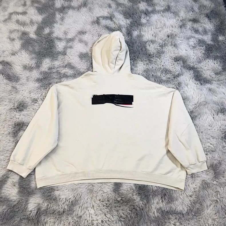 Balenciaga Balenciaga White tape coke tape wave sweater Size US L / EU 52-54 / 3 - 2 Thumbnail