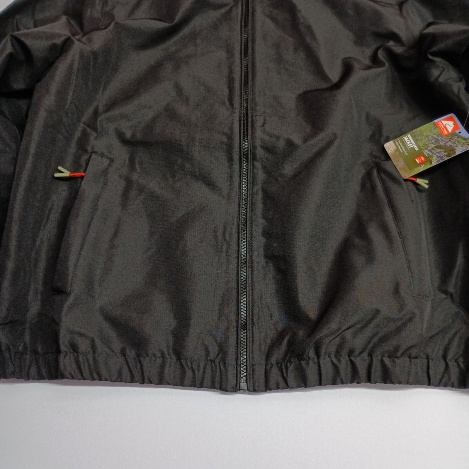 Other Ozark Trail Windbreaker Jacket Mens Size M Black Zip Pockets Size US M / EU 48-50 / 2 - 2 Thumbnail