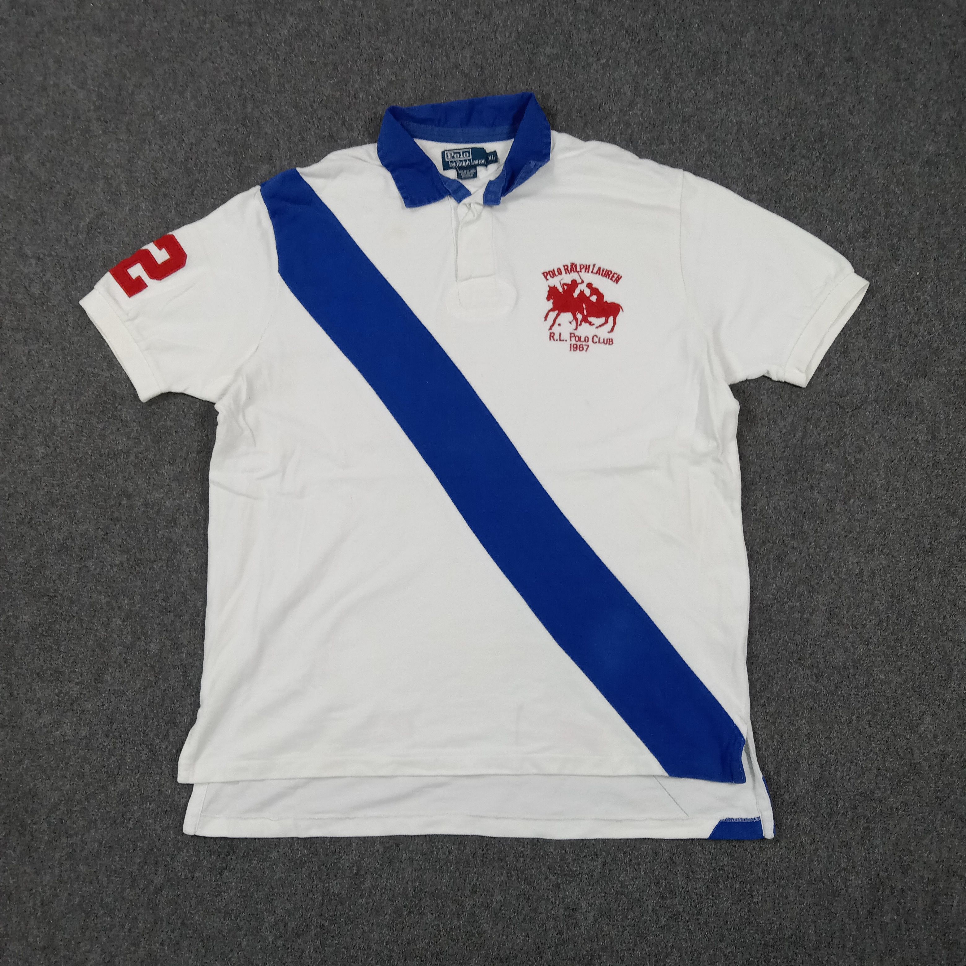 Polo Ralph Lauren Polo Ralph Lauren Double Pony Polo Shirt C276N41 Size US XXL / EU 58 / 5 - 1 Thumbnail