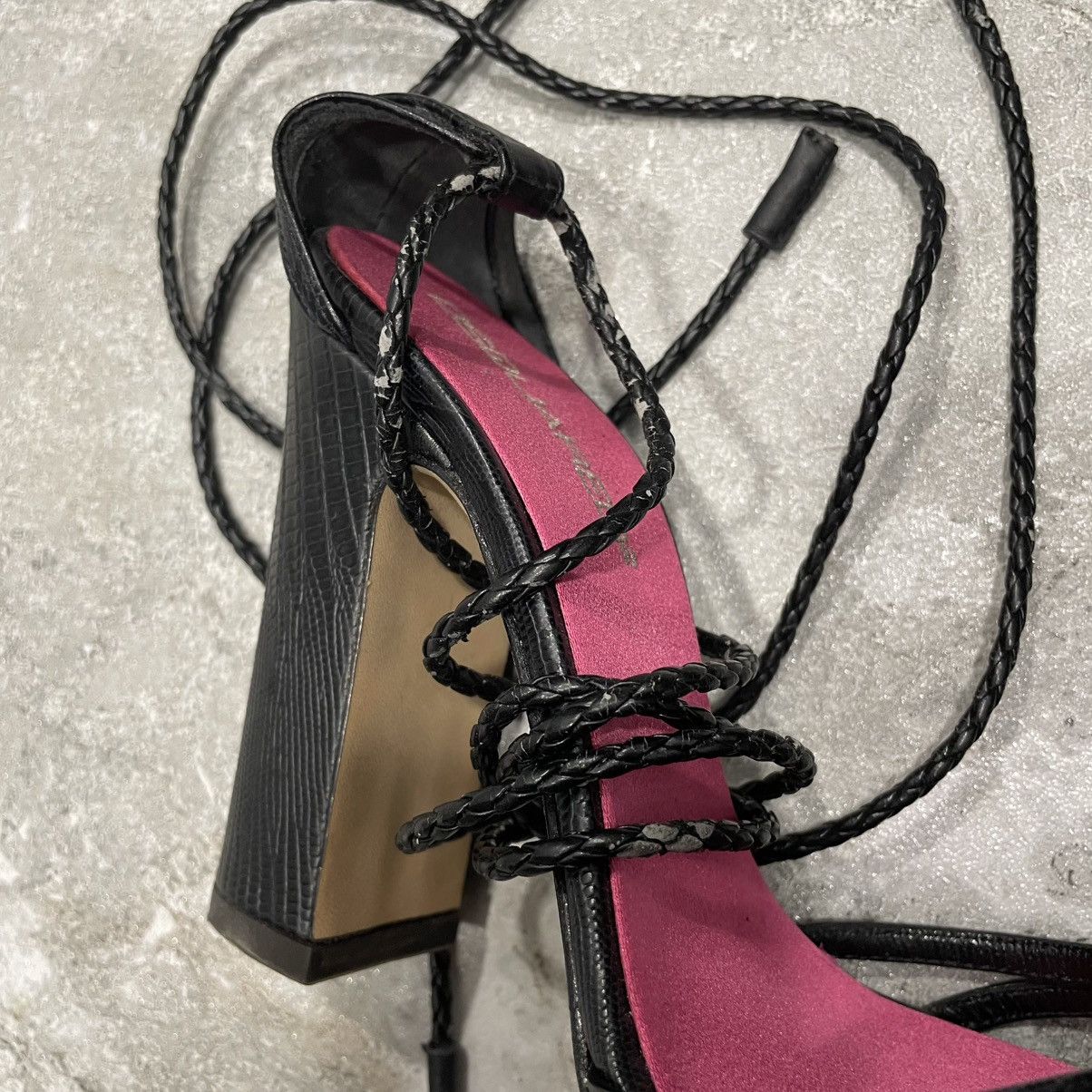 Dsquared2 × Hysteric Glamour Crazy 36.5 Dsquared Studded High Heels boots emo alt goth Size US 6.5 / IT 36.5 - 3 Thumbnail