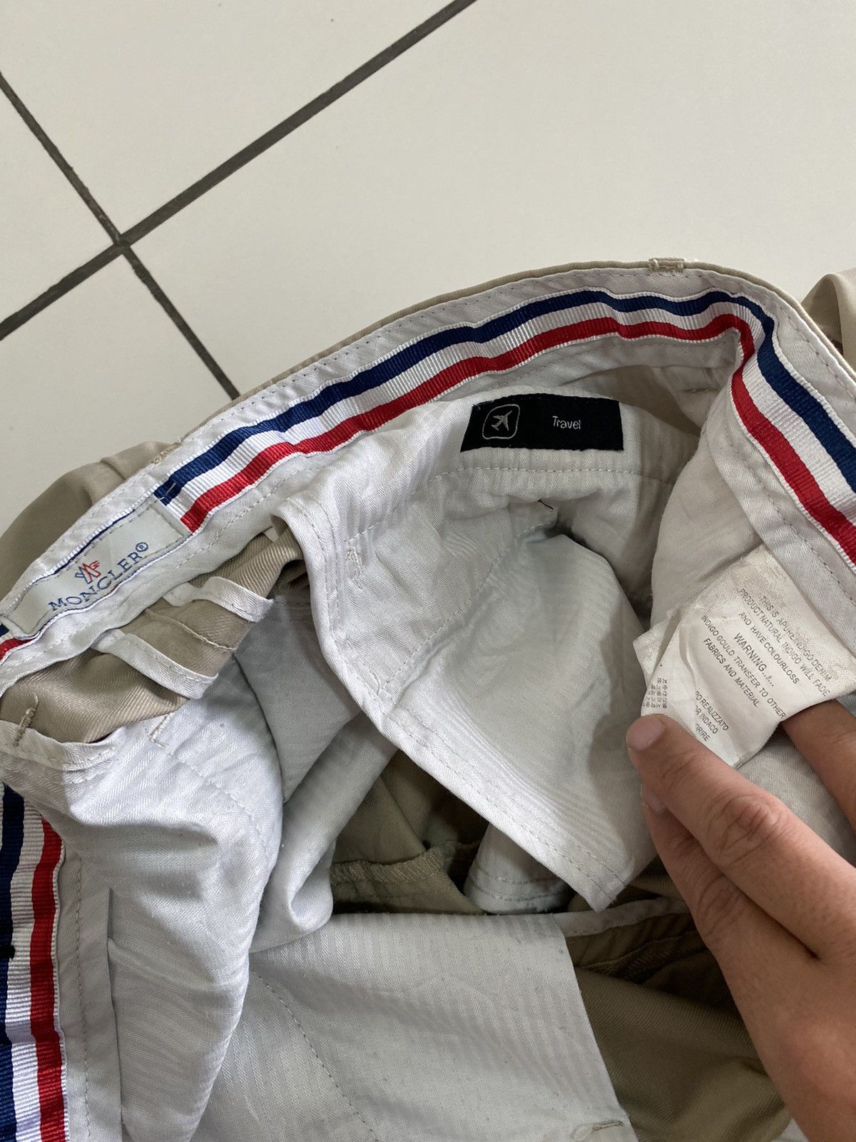 Moncler Moncler Chinos Pants Beige Easy Travel Size US 34 / EU 50 - 7 Thumbnail
