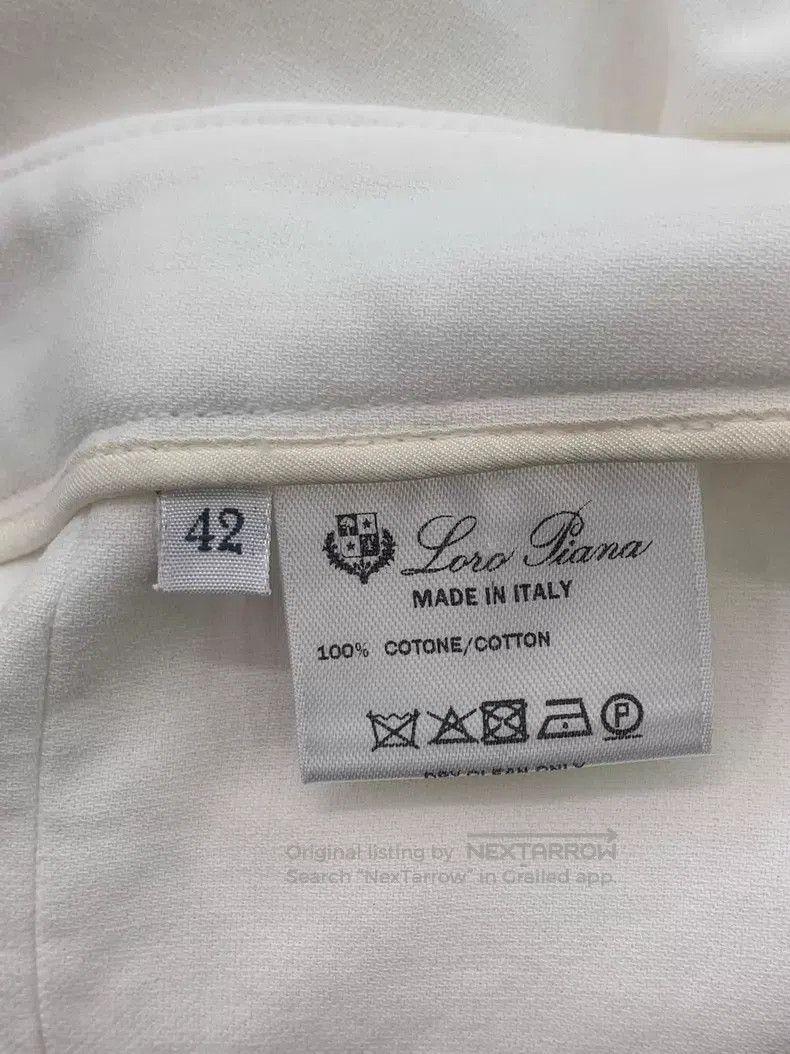 Loro Piana Loro Piana White Long Pants Size 27" / US 4 / IT 40 - 5 Thumbnail