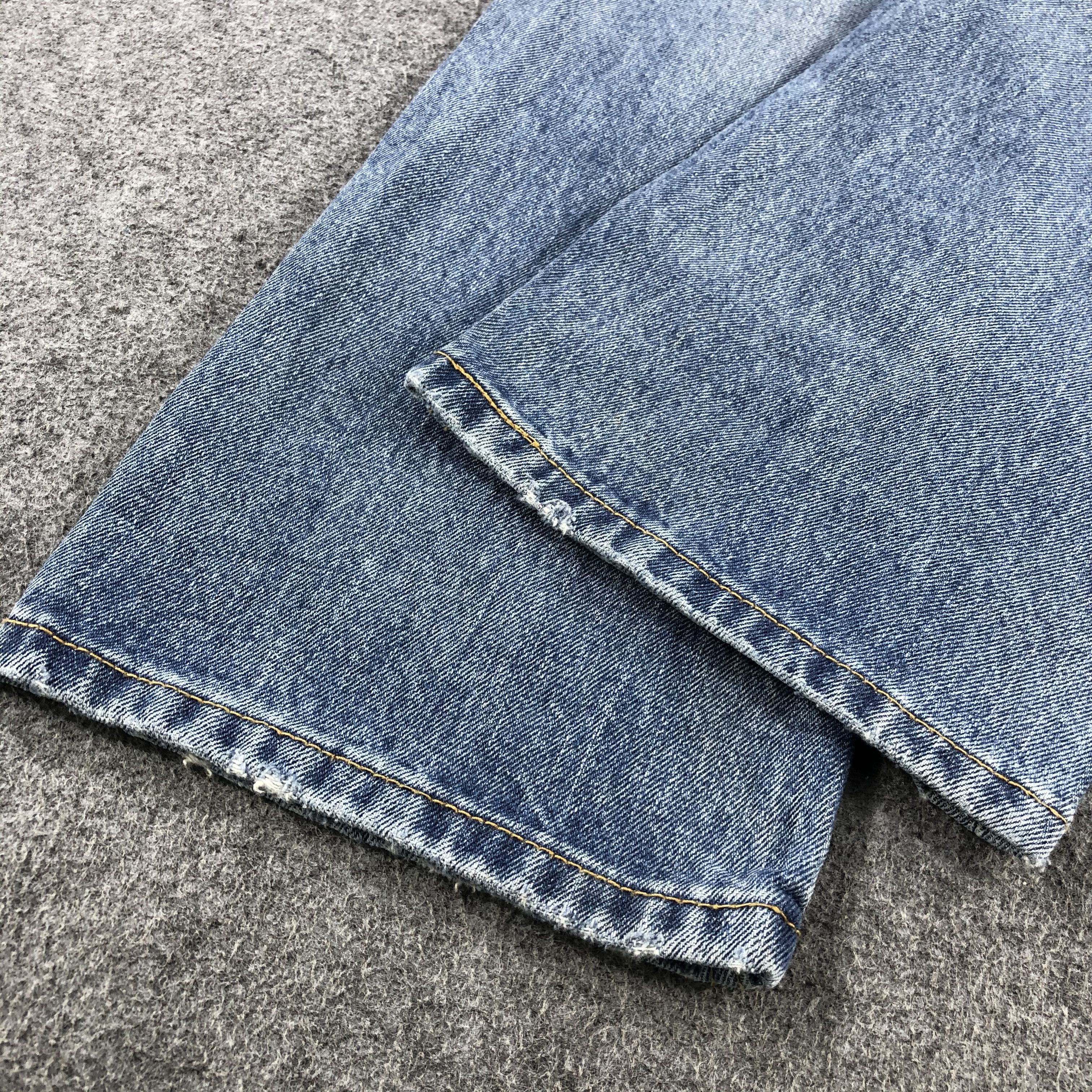 Levi's Vintage Blue Wash Levis 514 Jeans-J1980 Size US 35 - 6 Thumbnail