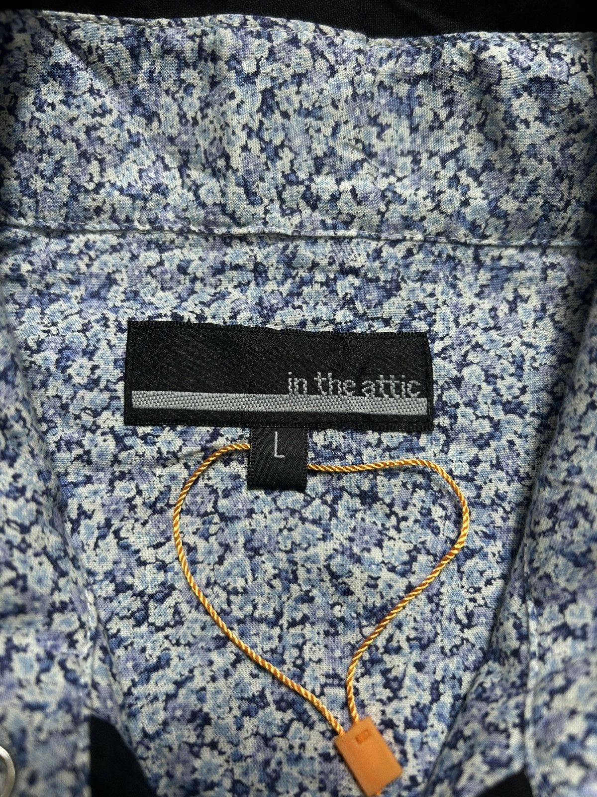 In The Attic In The Attic 3D Chevron Stripe Shirt Vkei Style Size US M / EU 48-50 / 2 - 9 Thumbnail