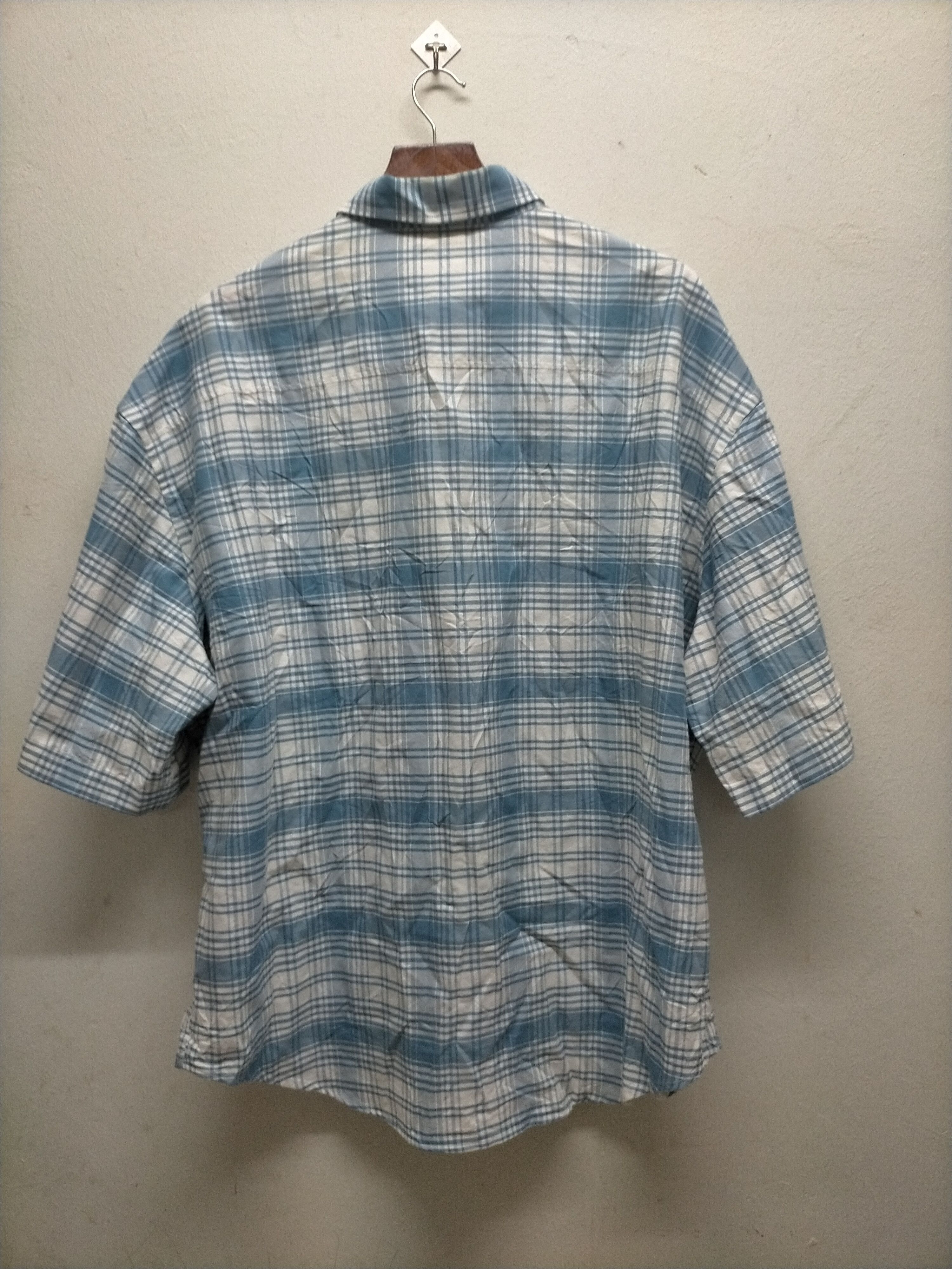 AMI AMI Plaid Checked Button Ups Boxy Fits Shirts Size US M / EU 48-50 / 2 - 8 Thumbnail
