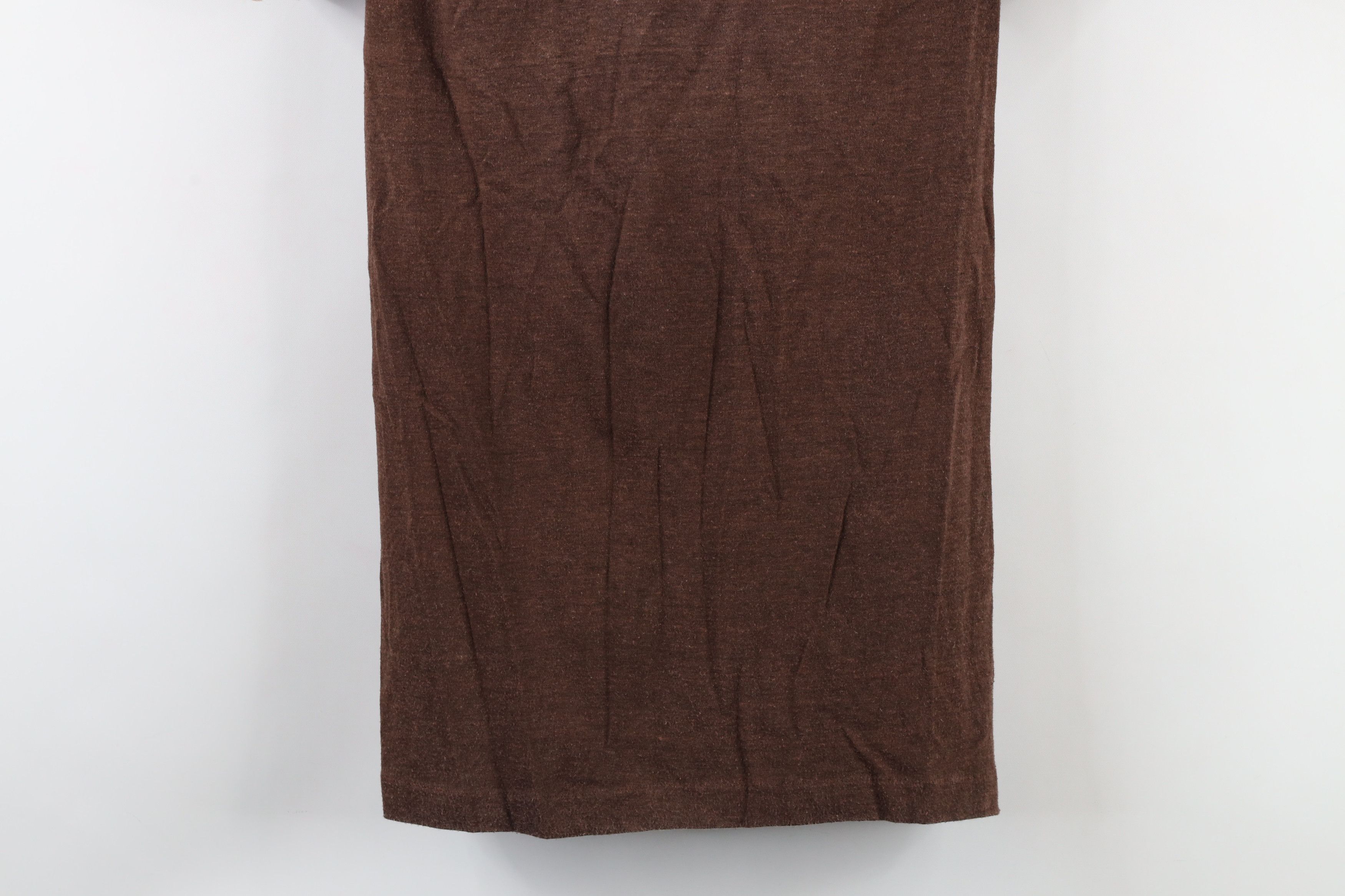 Vintage Vintage 70s Tony Packos Cafe Toledo Ohio T-Shirt Brown USA Size M / US 6-8 / IT 42-44 - 8 Thumbnail