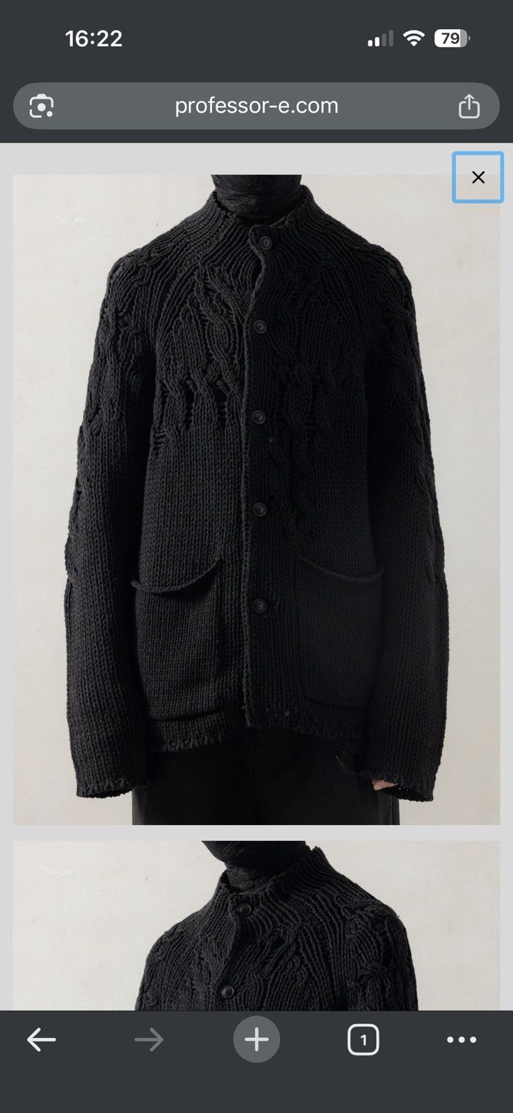 Professor.E Professor E 25FW knit cardigan Size US M / EU 48-50 / 2 - 5 Thumbnail