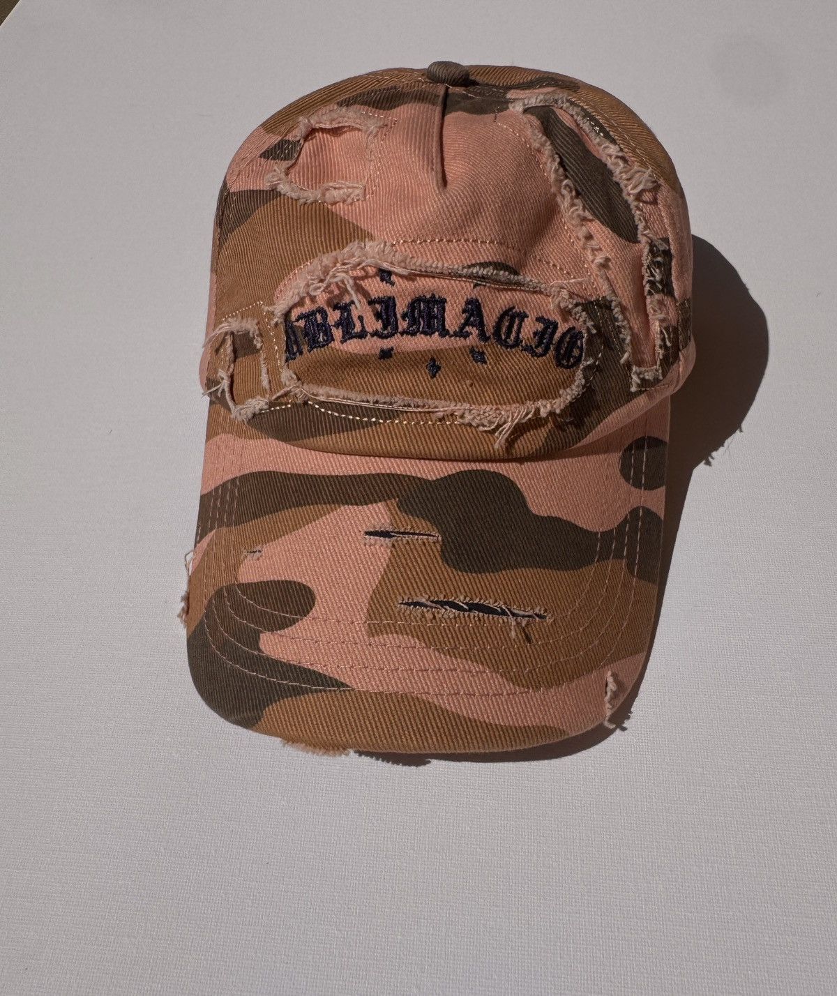 Vintage Pink camo hat Size ONE SIZE - 1 Thumbnail