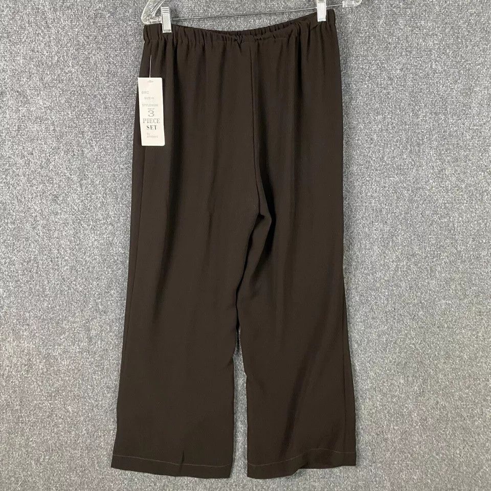 Other Studio 1 Pants Women's Size 10 Pull On NWT Stretch Polyester Size 32" / US 10 / IT 46 - 6 Thumbnail