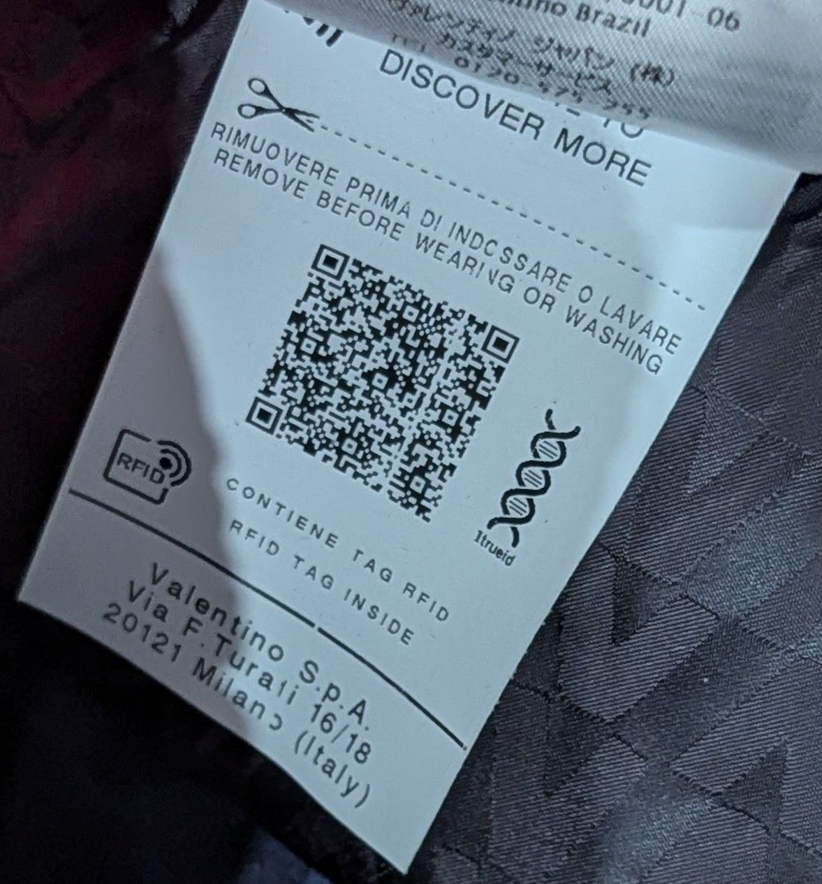 Valentino Valentino V-Optical Monogram Fit Track Pants Navy 48 US 32 Size US 32 / EU 48 - 7 Thumbnail
