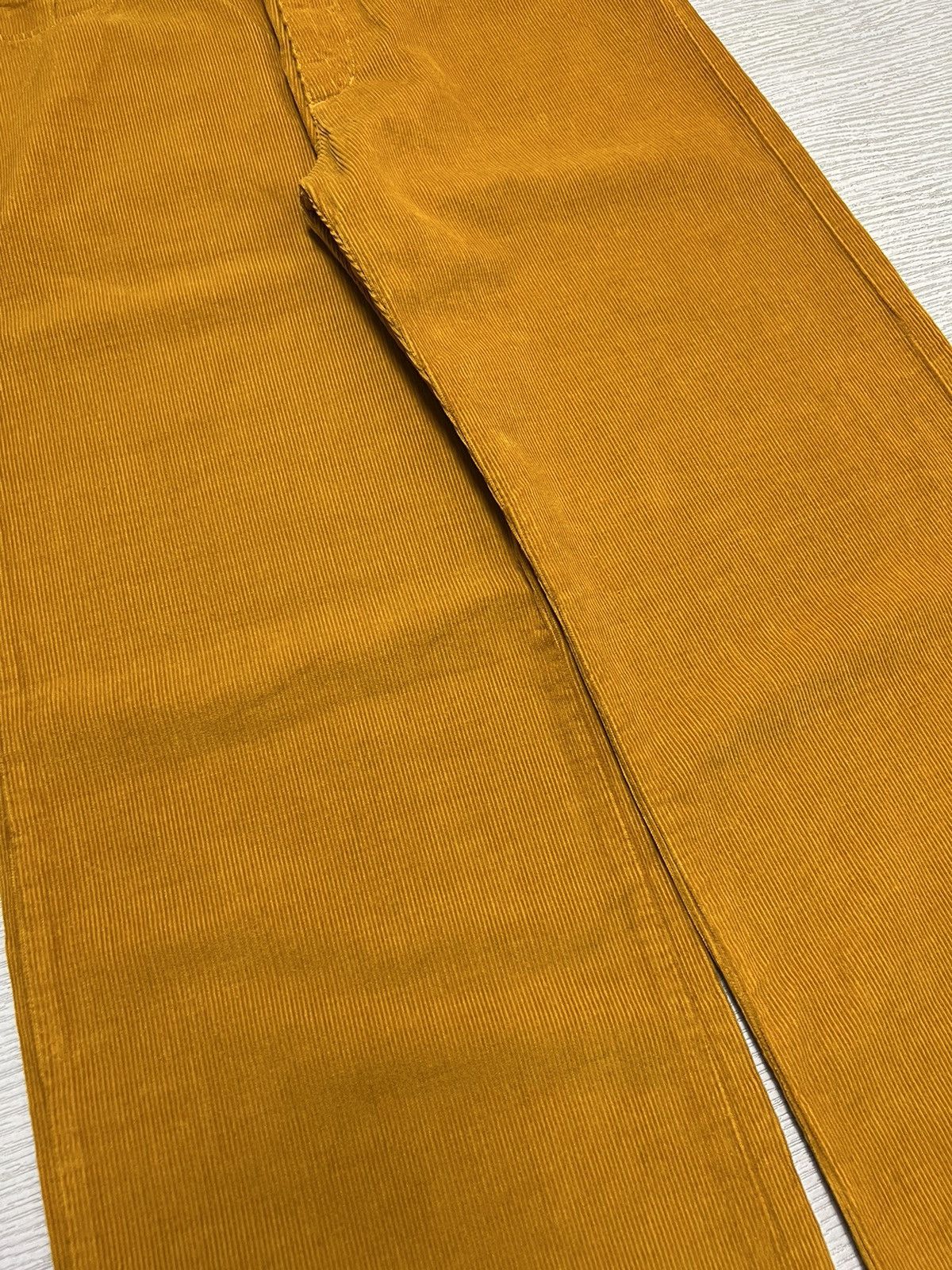 Jean Paul Gaultier Jean Paul Gaultier - Corduroy Wide Leg Velvet Trousers Size US 30 / EU 46 - 7 Thumbnail