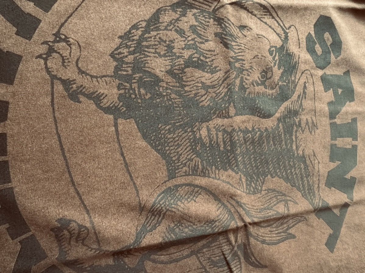 Saint Vanity Saint Vanity Brown Tee shirt M Size US M / EU 48-50 / 2 - 3 Thumbnail