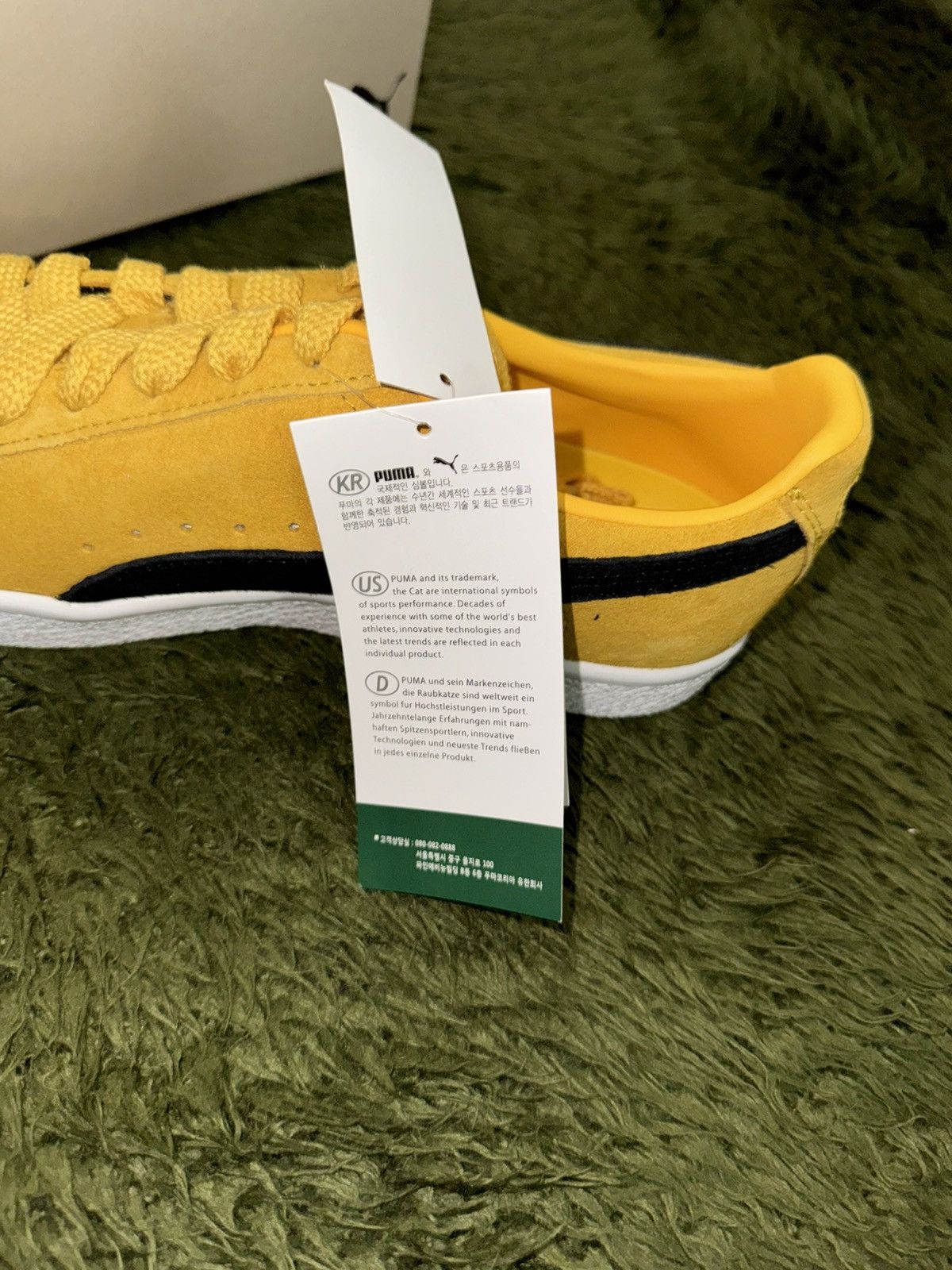 Puma [US 10] Puma Clyde OG Archive Yellow Black Suede Size US 10 / EU 43 - 11 Thumbnail