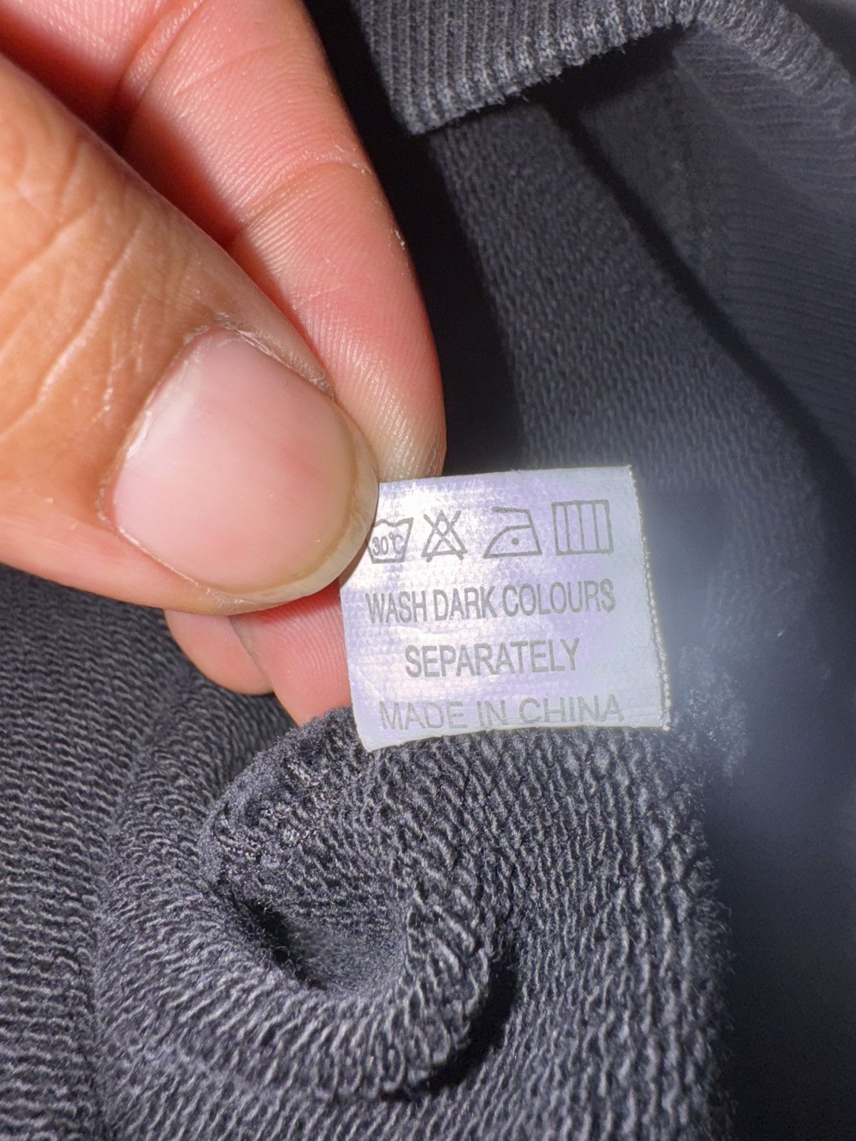 GODSPEED “BLACK MONDAY” SWEATSHIRT in Black Washed (Medium)
