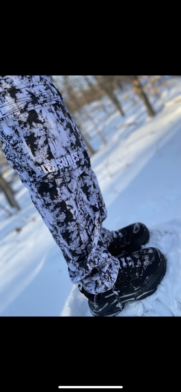 Pleasures Pleasures Cargo pants Size US 32 / EU 48 - 3 Thumbnail