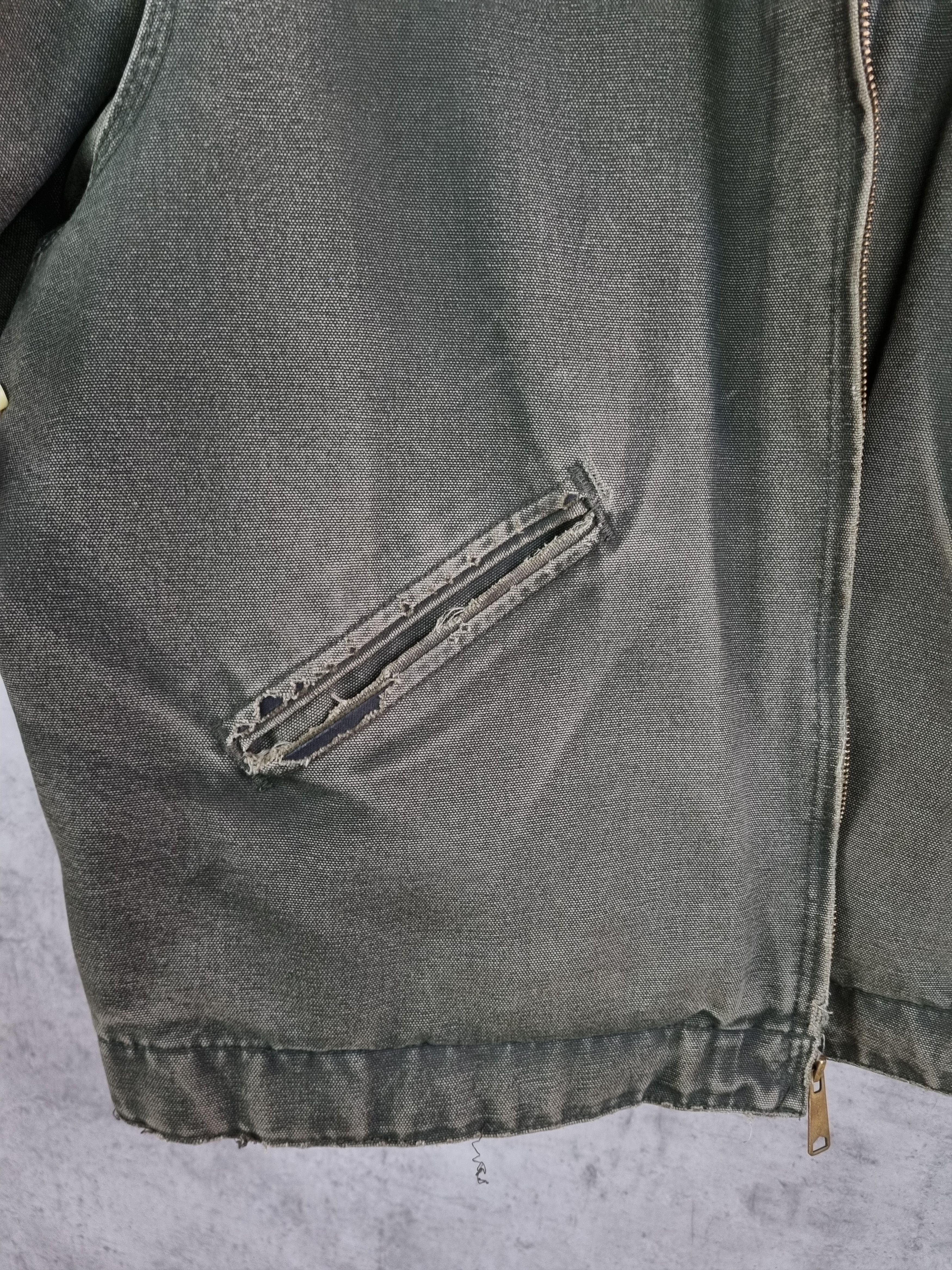 Carhartt Carhartt Distressed Ripped Faded Dirty Rare Jacket Size US XL / EU 56 / 4 - 12 Thumbnail