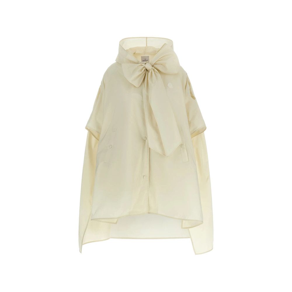 Moncler Moncler NEUTRALS Coats - Capes Size M / US 6-8 / IT 42-44 - 1 Thumbnail