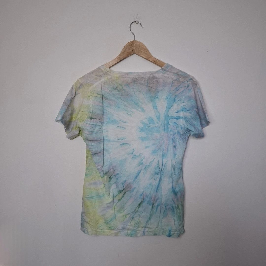 Saint Laurent Paris SAINT LAURENT Multicoloured Tie Dye Pullover Cotton T Shirt Size S / US 4 / IT 40 - 2 Thumbnail