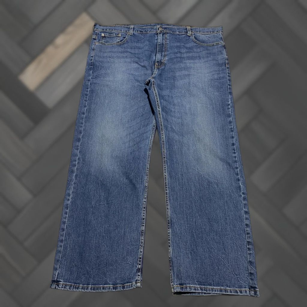 Levi's VINTAGE Levi's 569 Jeans Mens 44x30 Blue Comfort Fit Denim Pants Medium Wash Size US 44 / EU 60 - 1 Thumbnail