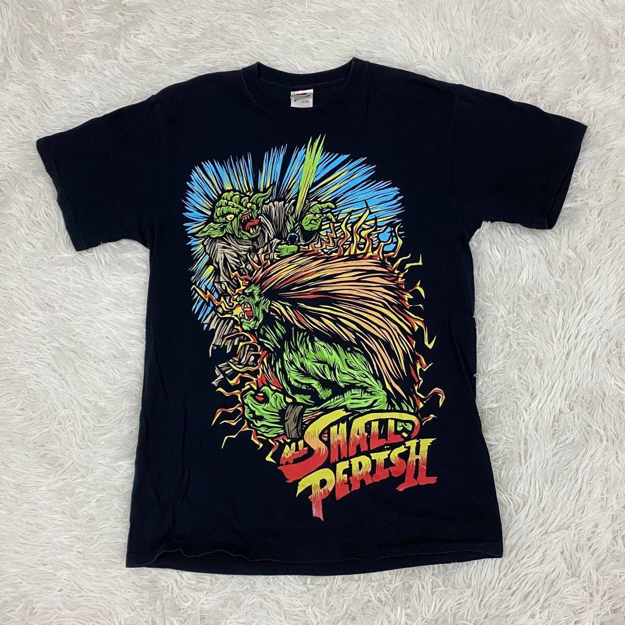 Band Tees Deathcore metal core band all shall perish Size US M / EU 48-50 / 2 - 1 Thumbnail