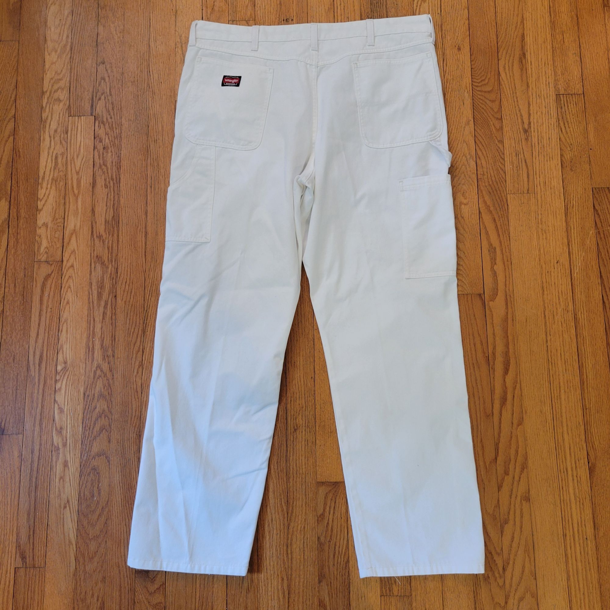 Wrangler Wrangler Workwear White 40x32 Carpenter Pants Painter Constr Size US 40 / EU 56 - 3 Thumbnail