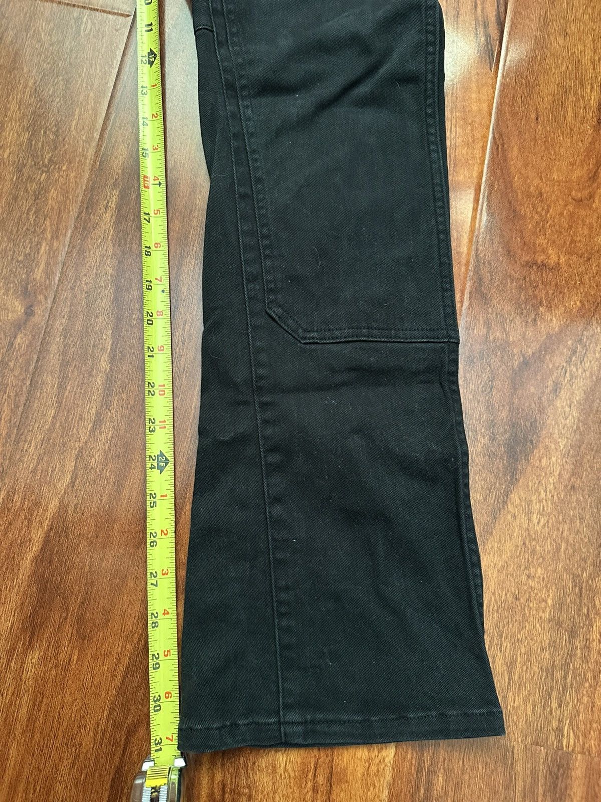 Vuja De Vuja De Flared Back zip Carpenter Pants Size US 32 / EU 48 - 5 Thumbnail
