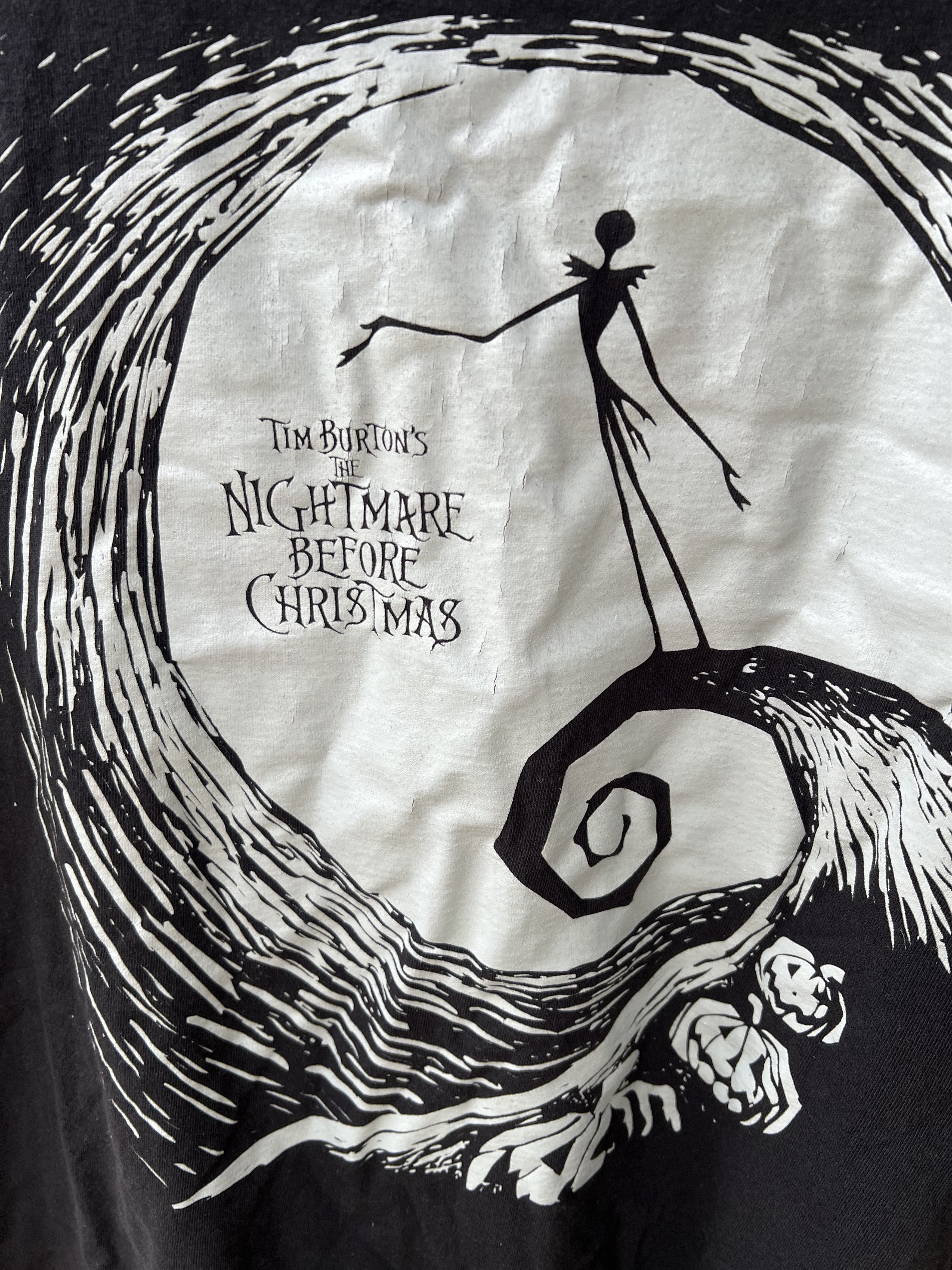 Disney The Nightmare Before Christmas T-Shirt Horror Halloween Size US XL / EU 56 / 4 - 2 Thumbnail