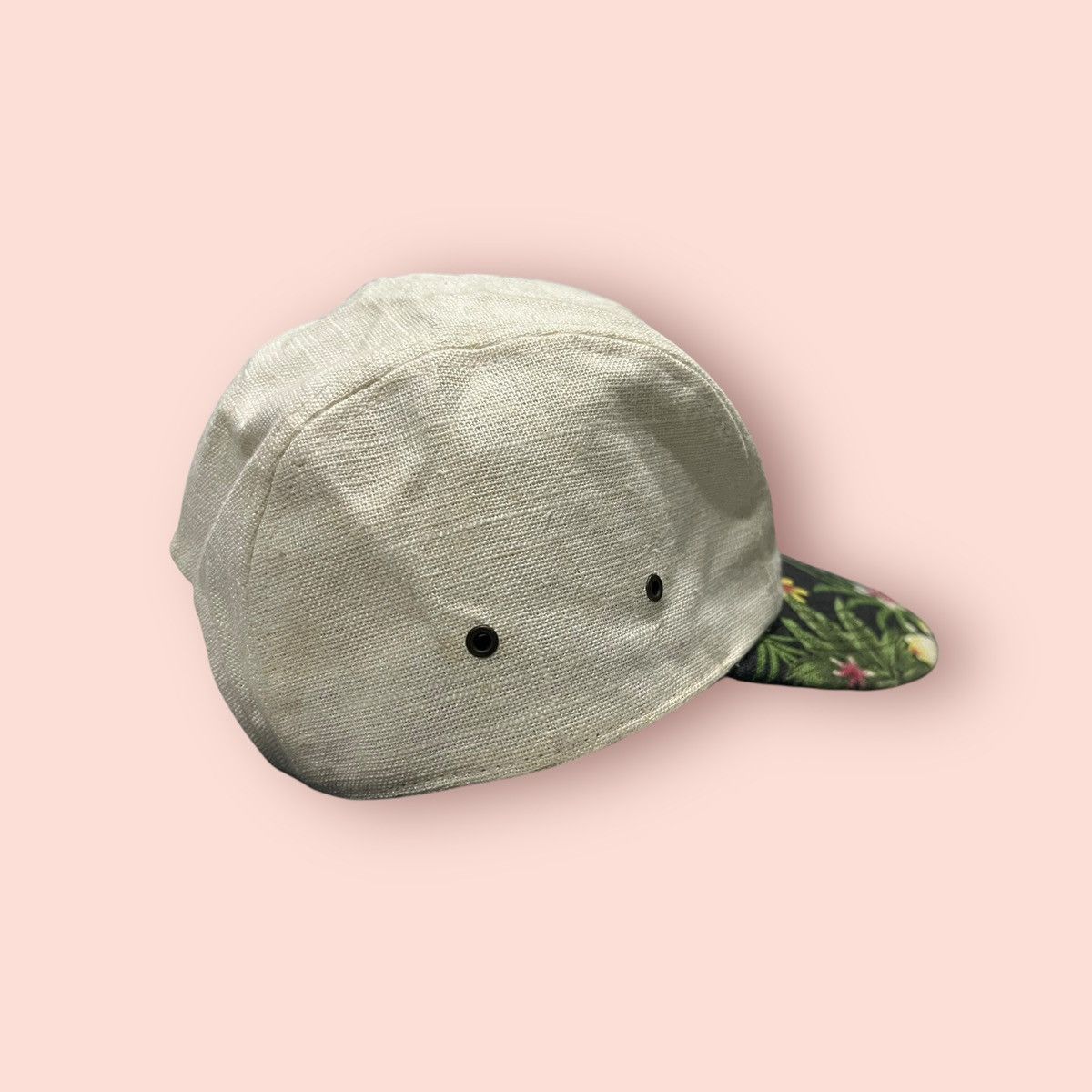 Japanese Brand × Vintage VINTAGE SMIR NASLI FLORAL VISOR 5 PANEL SNAPBACK HAT Size ONE SIZE - 7 Thumbnail