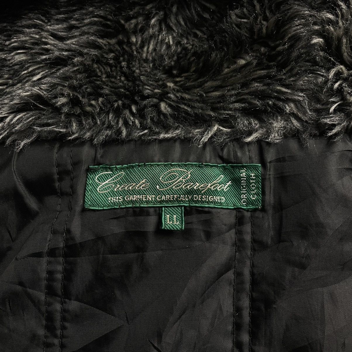 If Six Was Nine 🇯🇵 CREATE BAREFOOT SHERPA FUR HOODIE DENIM PARKA JACKET Size US XL / EU 56 / 4 - 17 Thumbnail