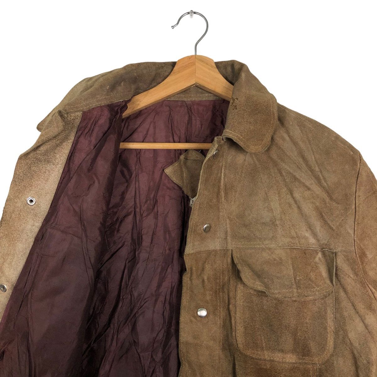 Genuine Leather 🔥90’s Vintage Genuine Leather Jacket Issey Miyake Japan Size US M / EU 48-50 / 2 - 10 Thumbnail