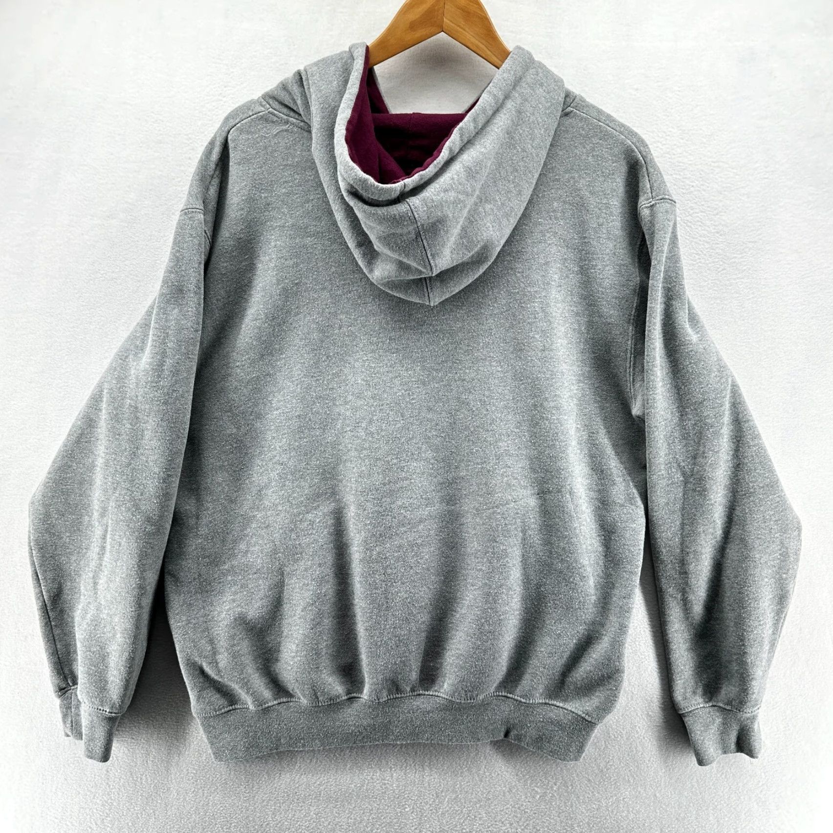 Vintage Colosseum Pullover Hoodie Texas A&M Aggies Gray Men's Large Long Sleeve Pockets Size US L / EU 52-54 / 3 - 2 Thumbnail