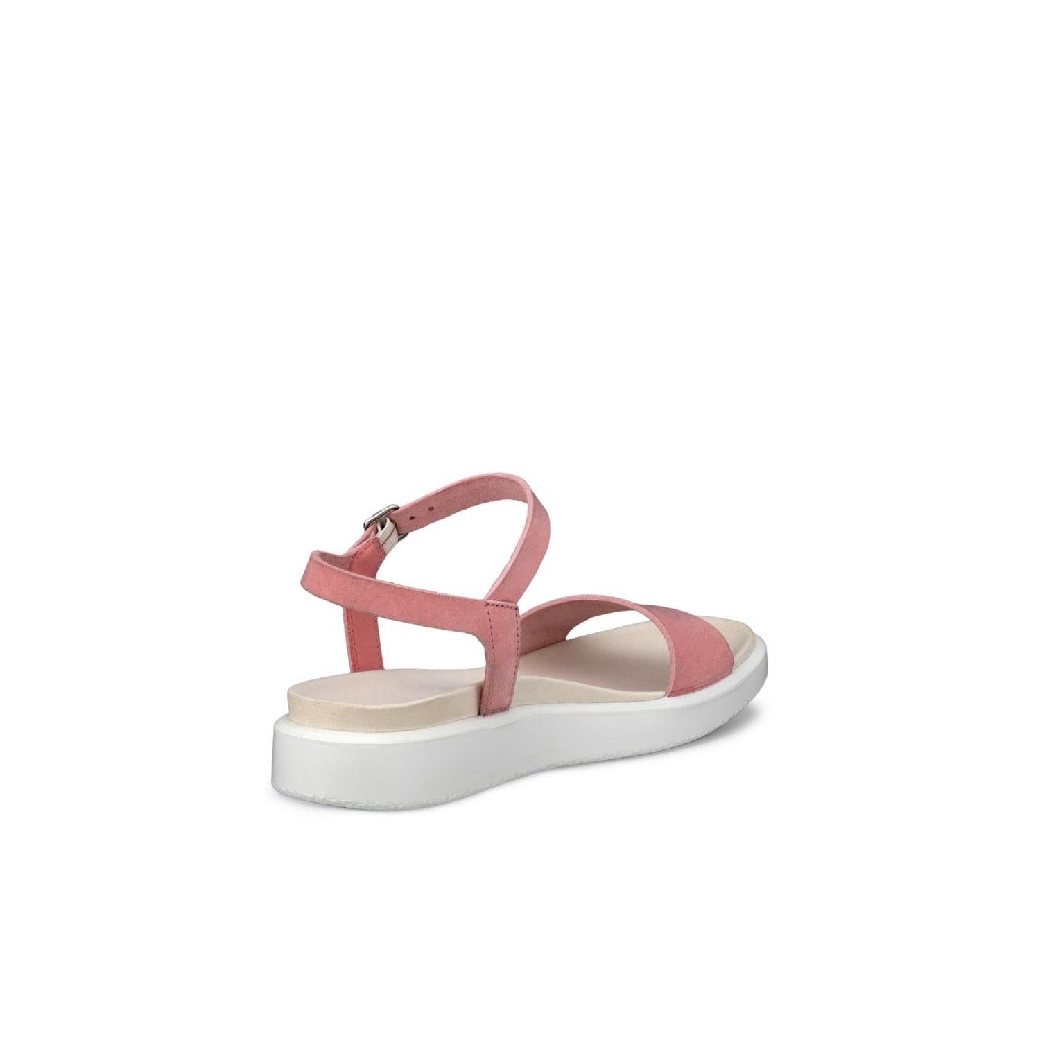 Ecco ECCO WOMEN'S 40 FLOWT 3 STRAPS PINK WHITE SANDAL NIB NO LID Size US 9.5 / IT 39.5 - 3 Thumbnail