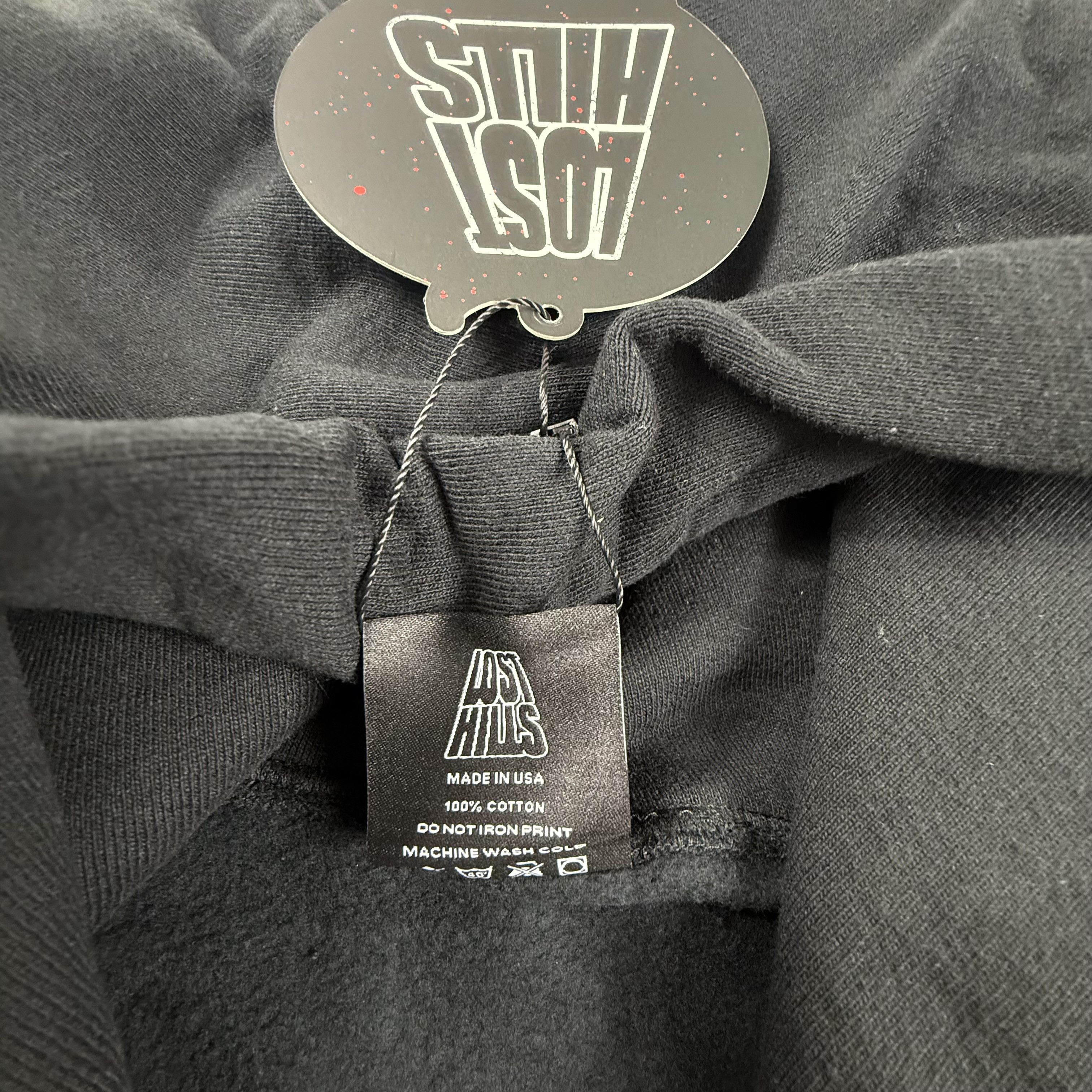 Lost hills Lost Hills Black Graphic Hoodie Flaming Face Sweatshirt Size US M / EU 48-50 / 2 - 7 Thumbnail