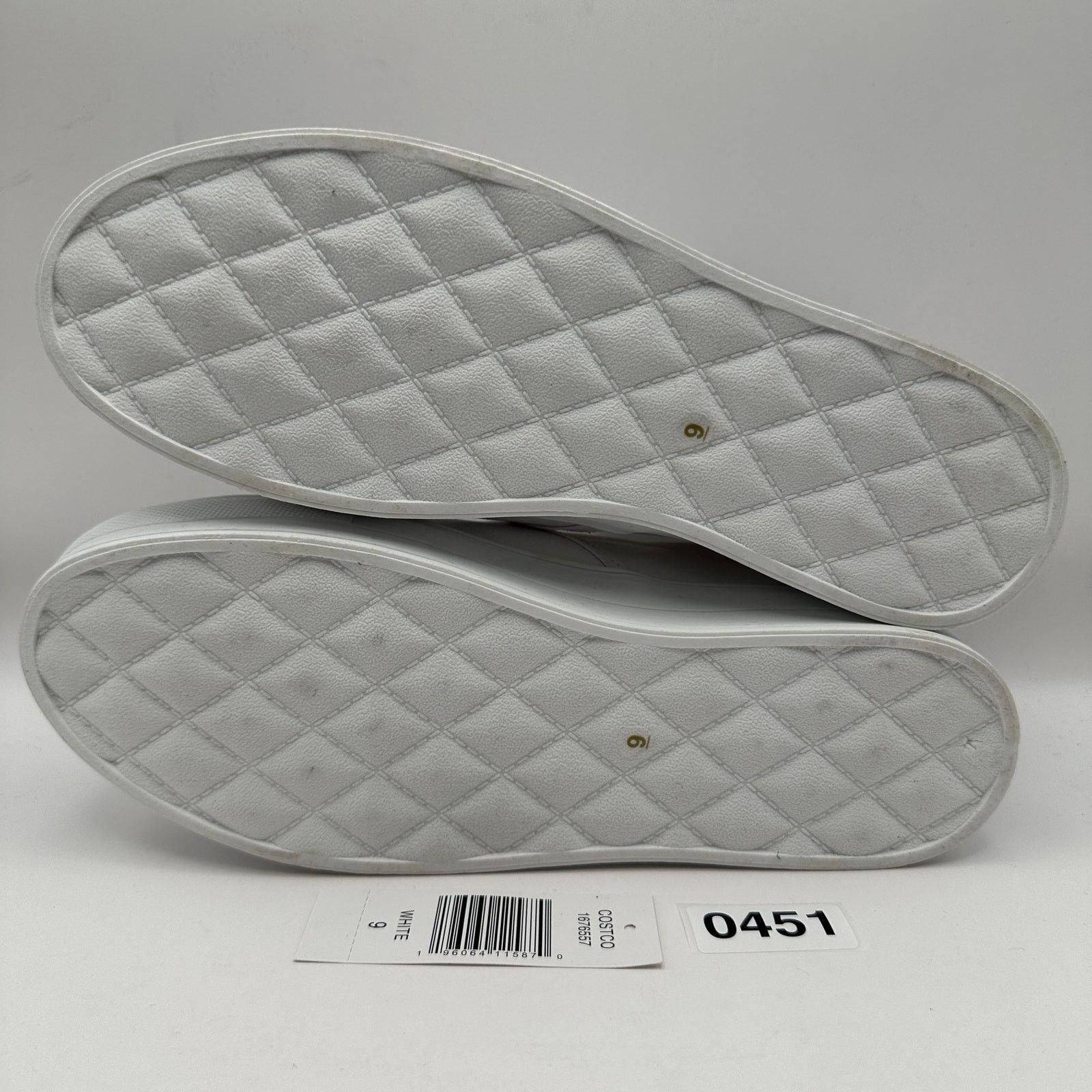 Hurley HURLEY Women's 9 Slip On Platform Triple White Canvas Size US 9 / IT 39 - 5 Thumbnail