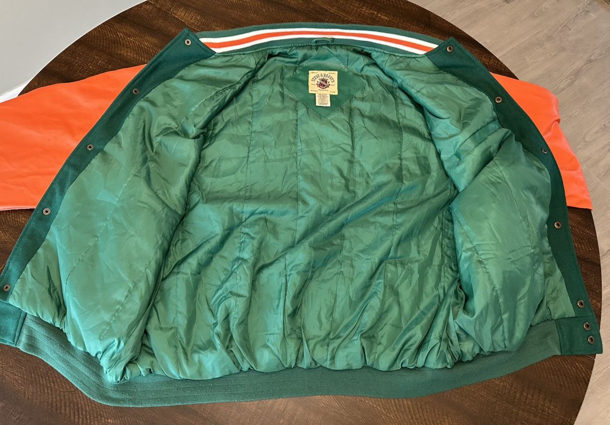 Steve And Barrys Vintage Steve & Barrys Miami Hurricanes Varsity Jacket-XXL Size US XXL / EU 58 / 5 - 14 Thumbnail