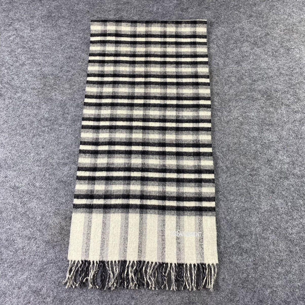 Other × Vintage Vintage Yves Saint Laurent Scarf / Muffler / Neckwear-T1423 Size ONE SIZE - 3 Thumbnail