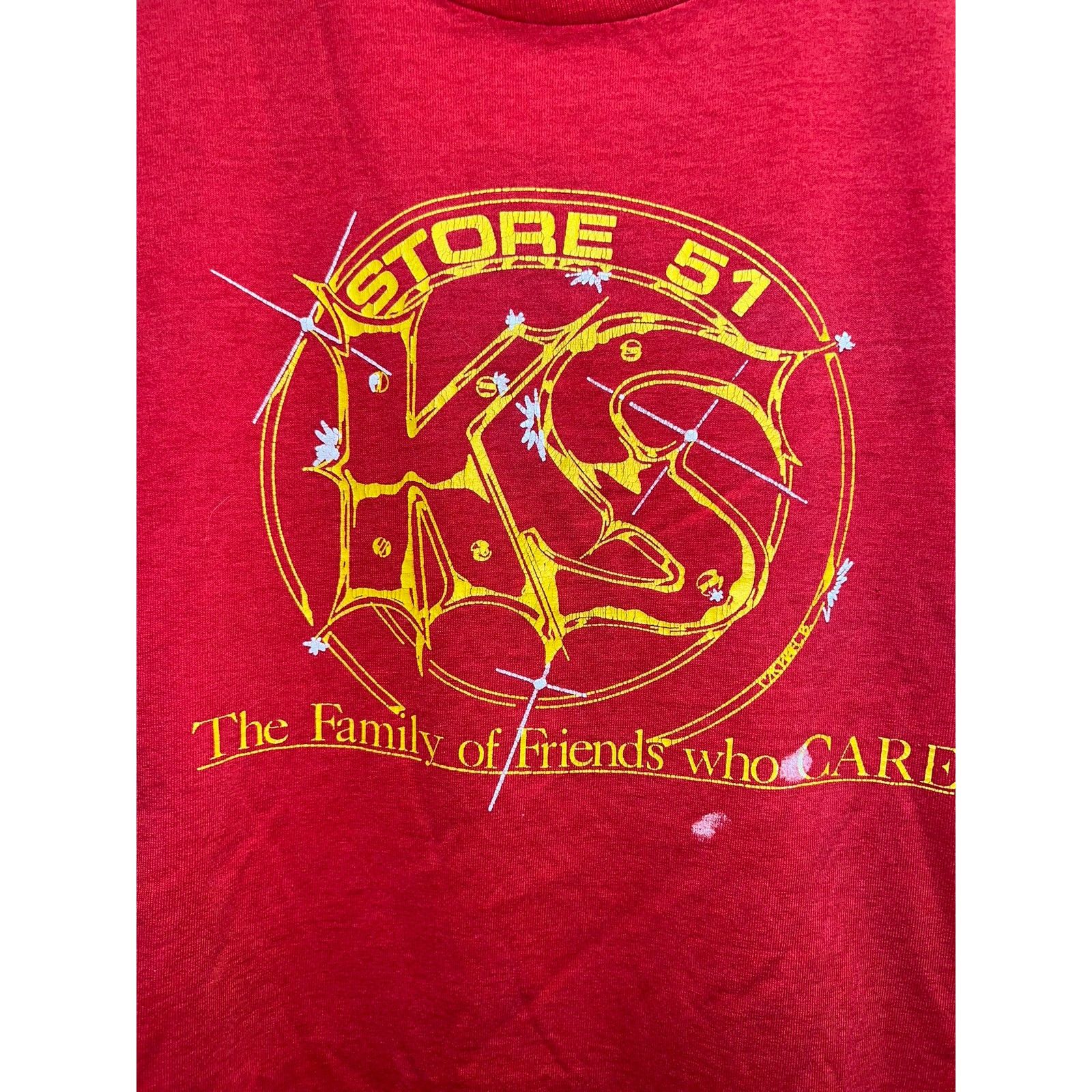 Vintage Vintage Family Of Friends Shirt Store 51 KS Kansas Tee 90s L Size US L / EU 52-54 / 3 - 2 Thumbnail