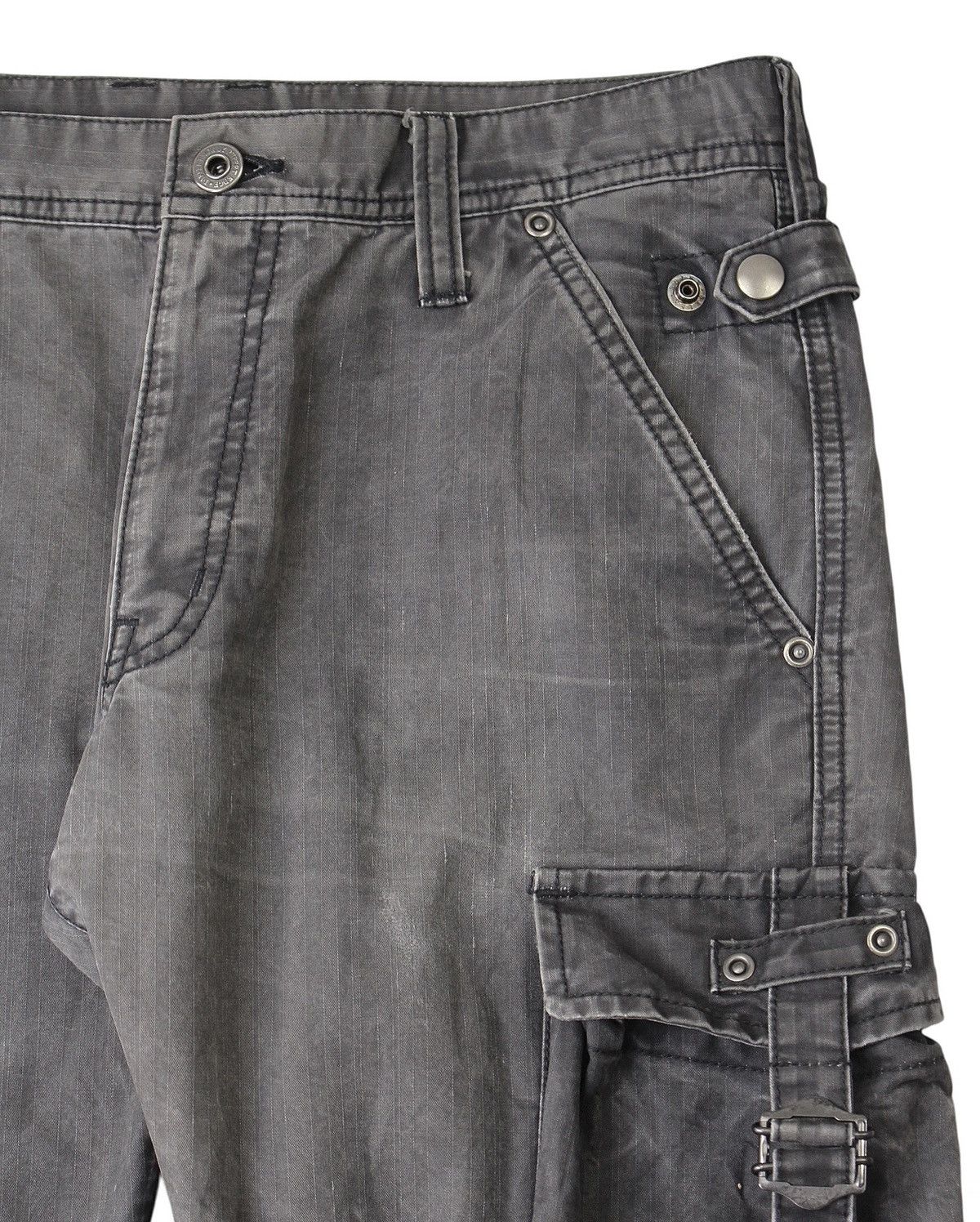 Japanese Brand × Vintage 2000S DIFFERENCE RUPERT WASHED EDGE ZIP CARGOS Size US 30 / EU 46 - 3 Thumbnail