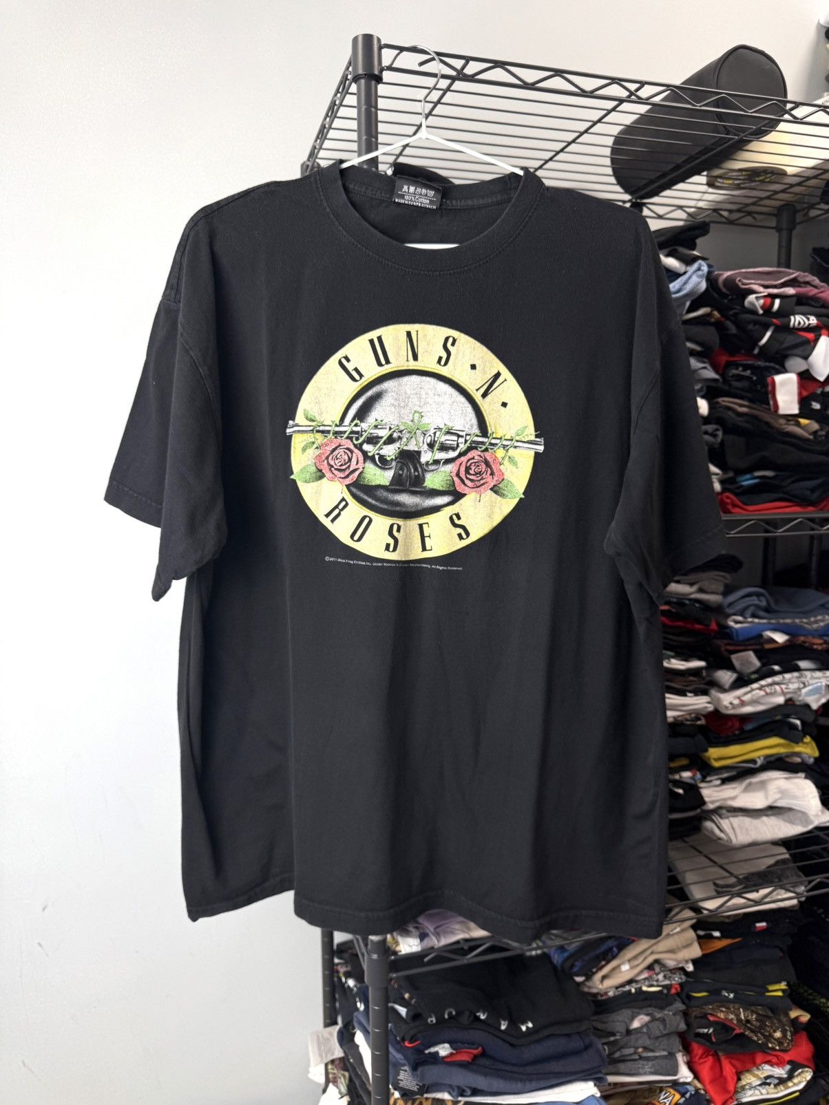 Guns N' Roses Vintage 2011 Guns N Roses Band Rock Tour T Shirt Size US XL / EU 56 / 4 - 1 Thumbnail